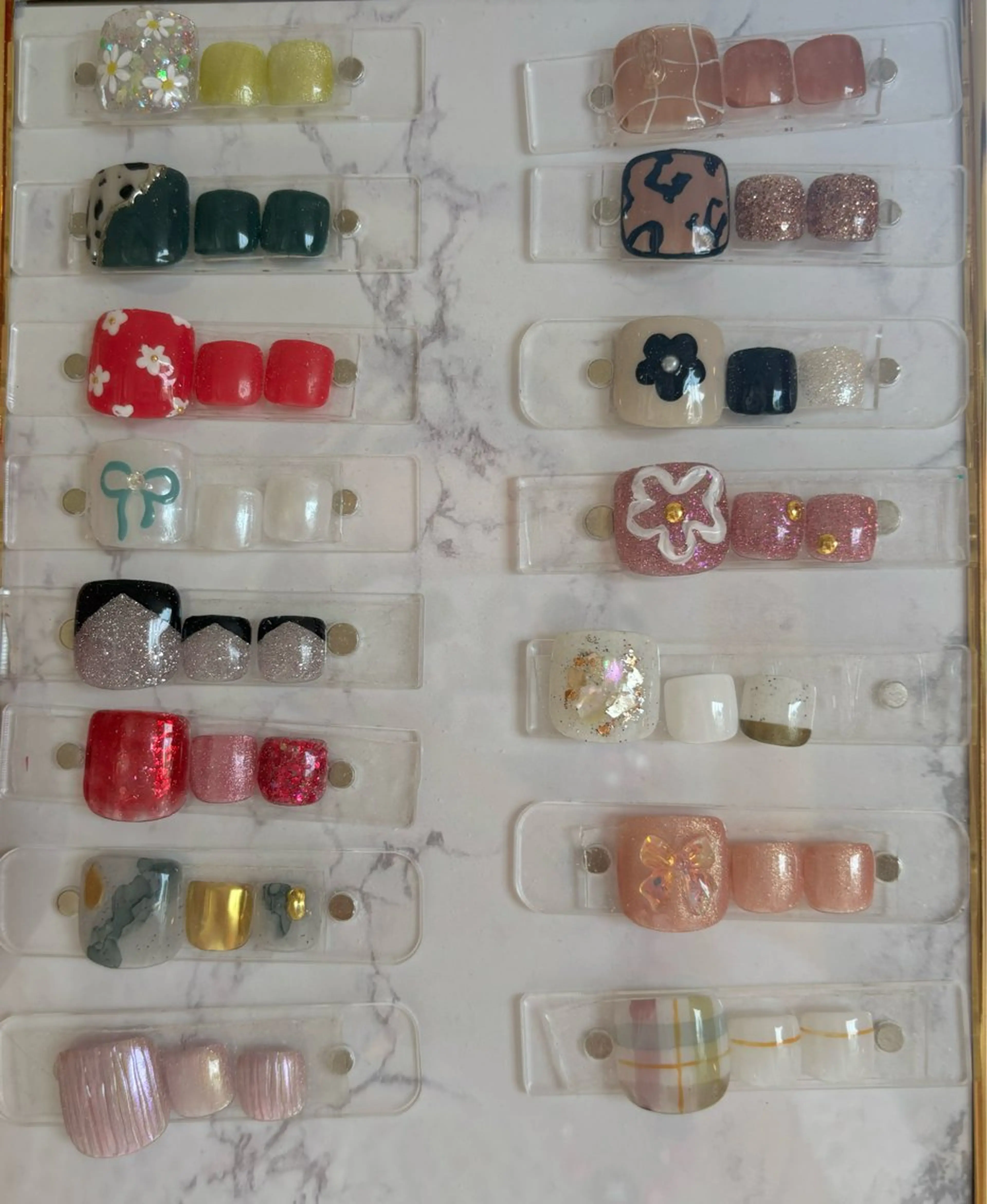 ネイル フットネイル EASTHAM 宮木 花鈴のネイルデザイン