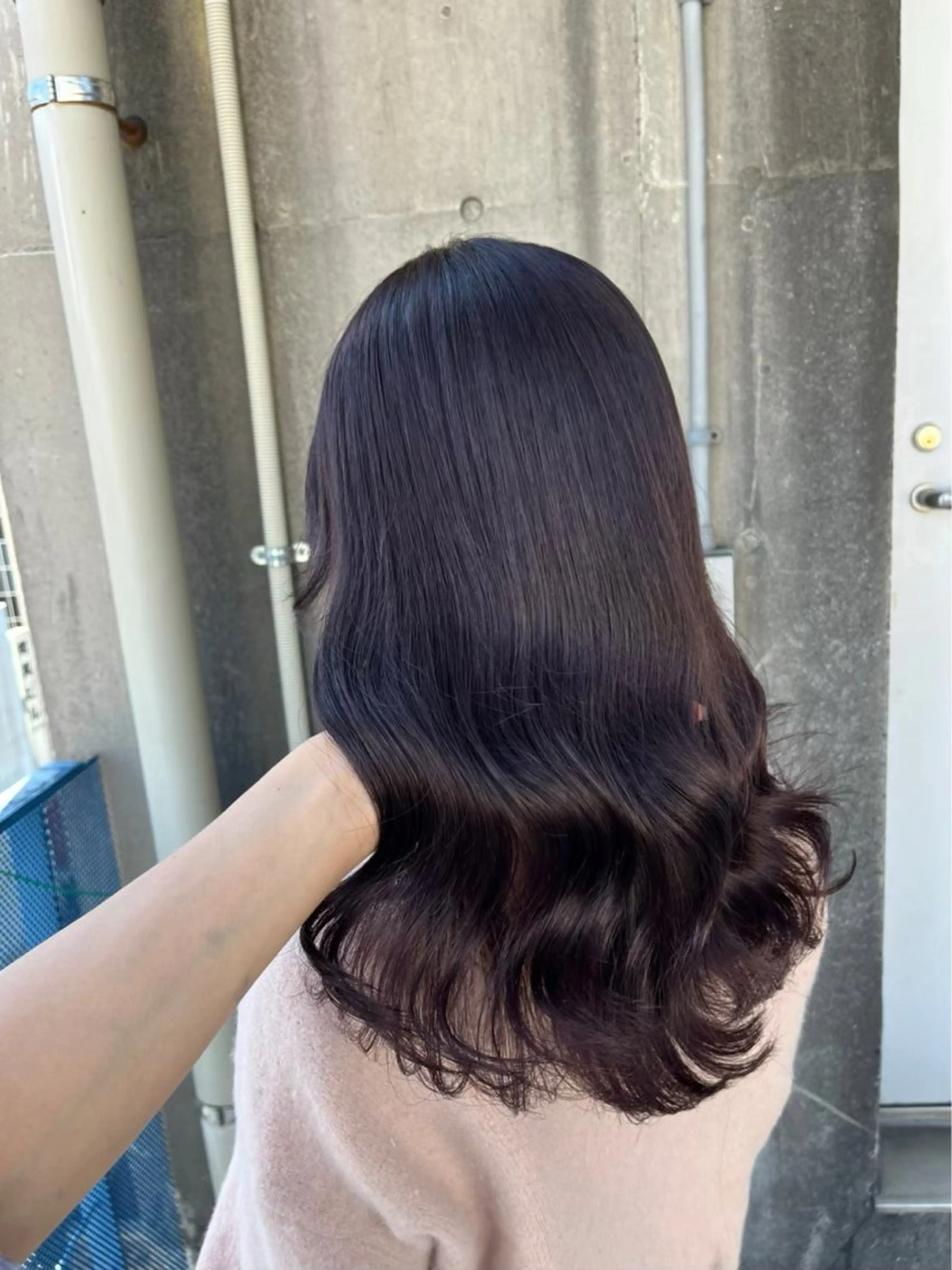 ロング カラー BABY 艶髪暗髪ヘア💖達人のヘアスタイル