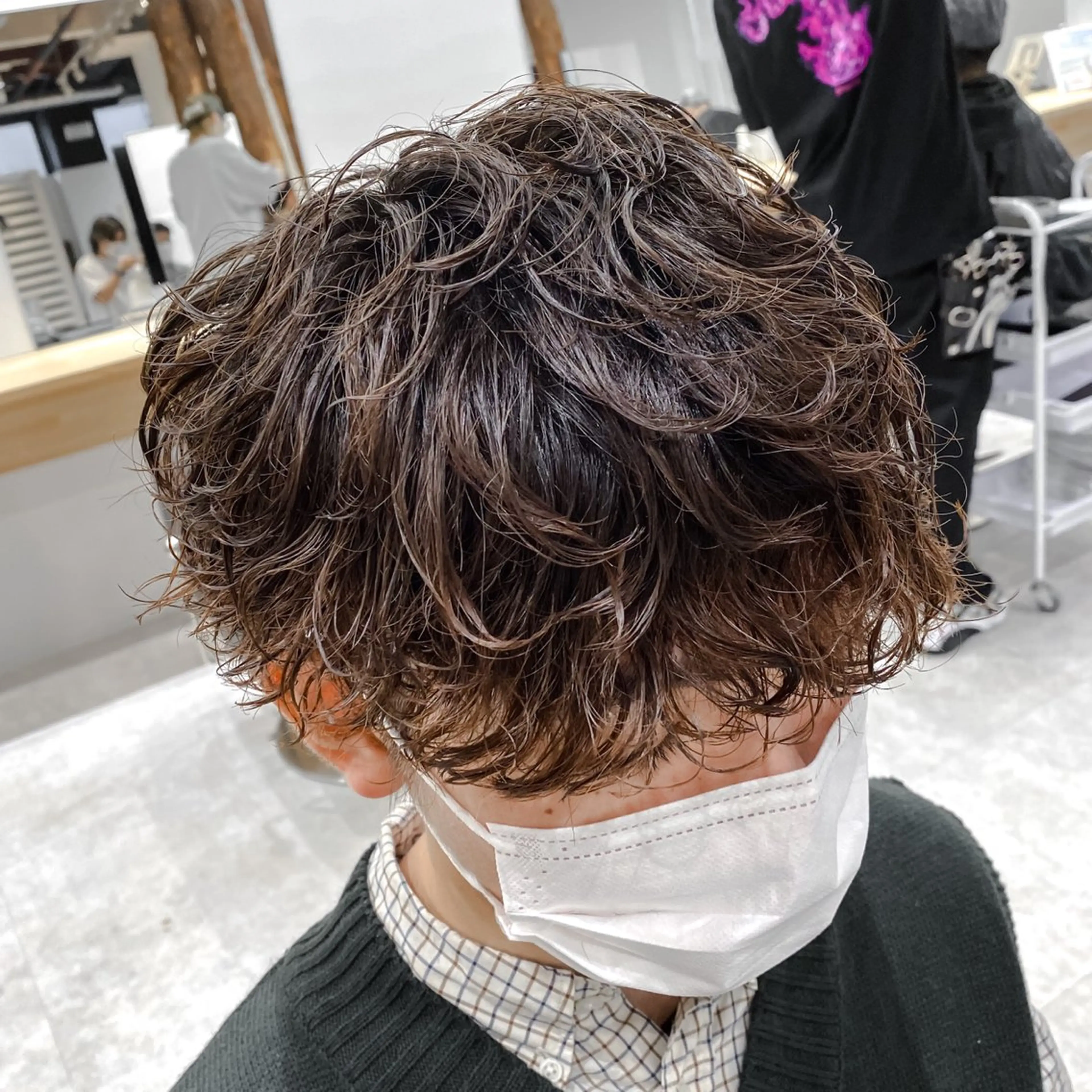 パーマ rule千本丸太町所属・富田 一輝のヘアスタイル