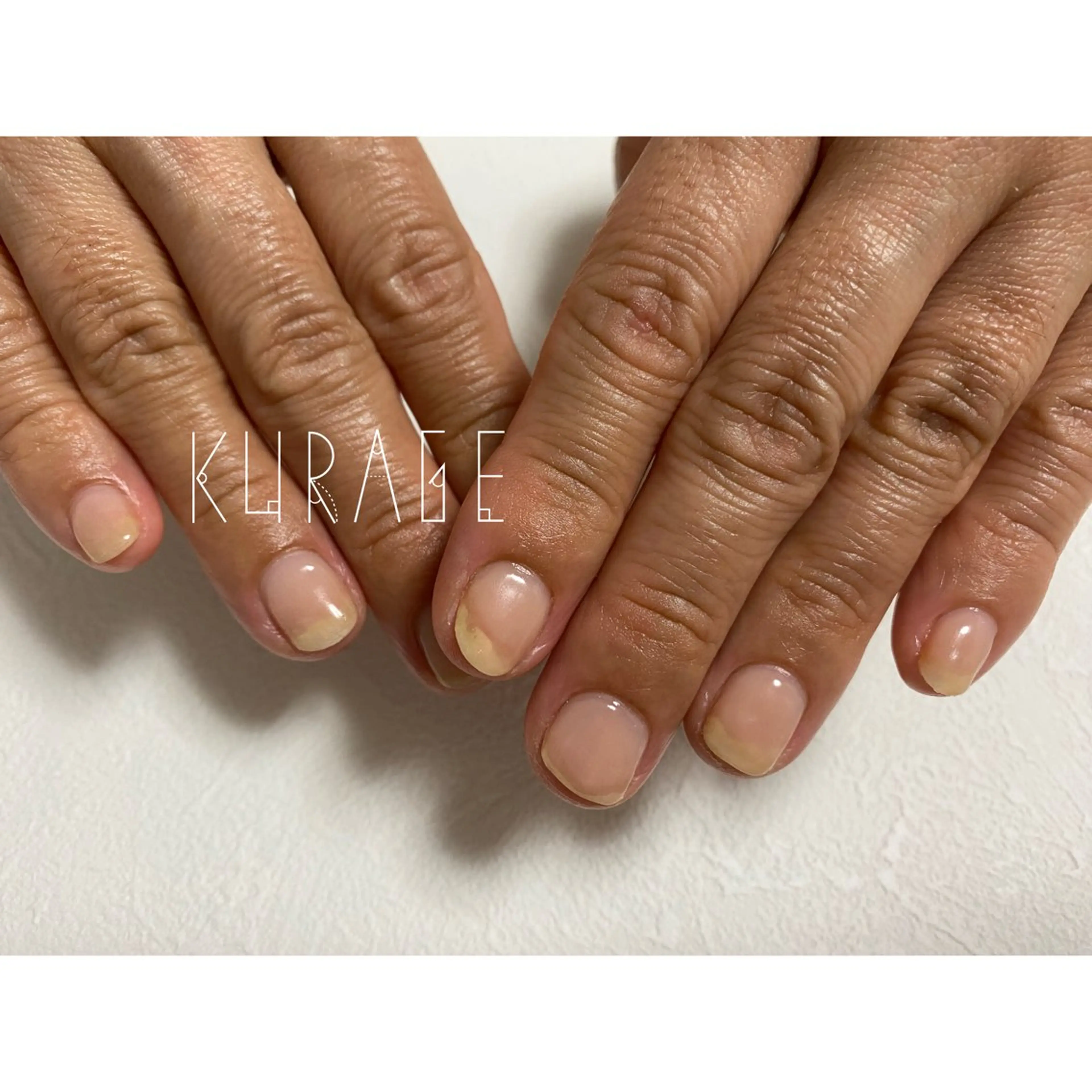 ネイル クリアネイル ジェルネイル マットネイル ピンク private salon 海月のネイルデザイン