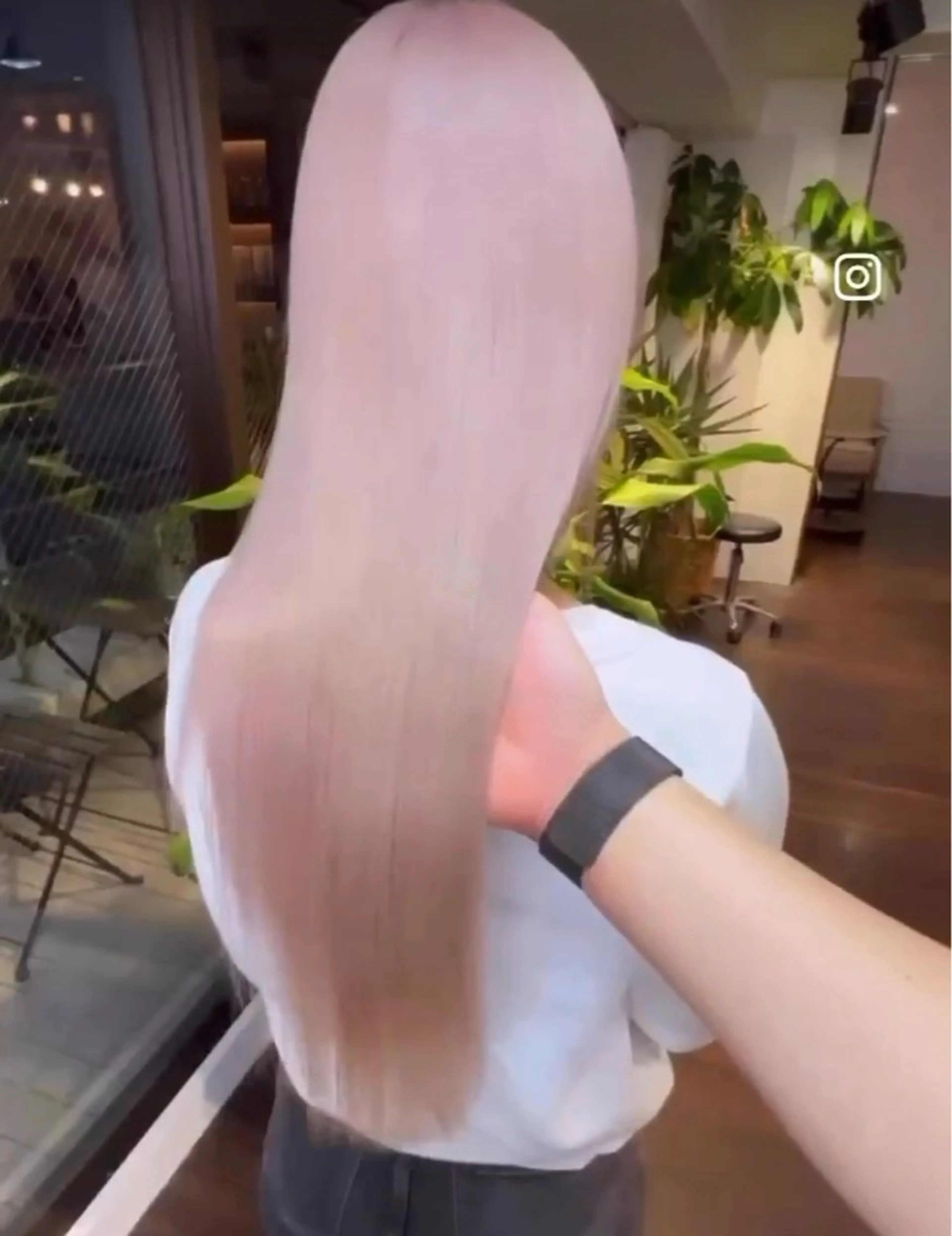 ロング カラー ヘアカラー 🧡梅田ハイトーン カラー🧡runaのヘアスタイル