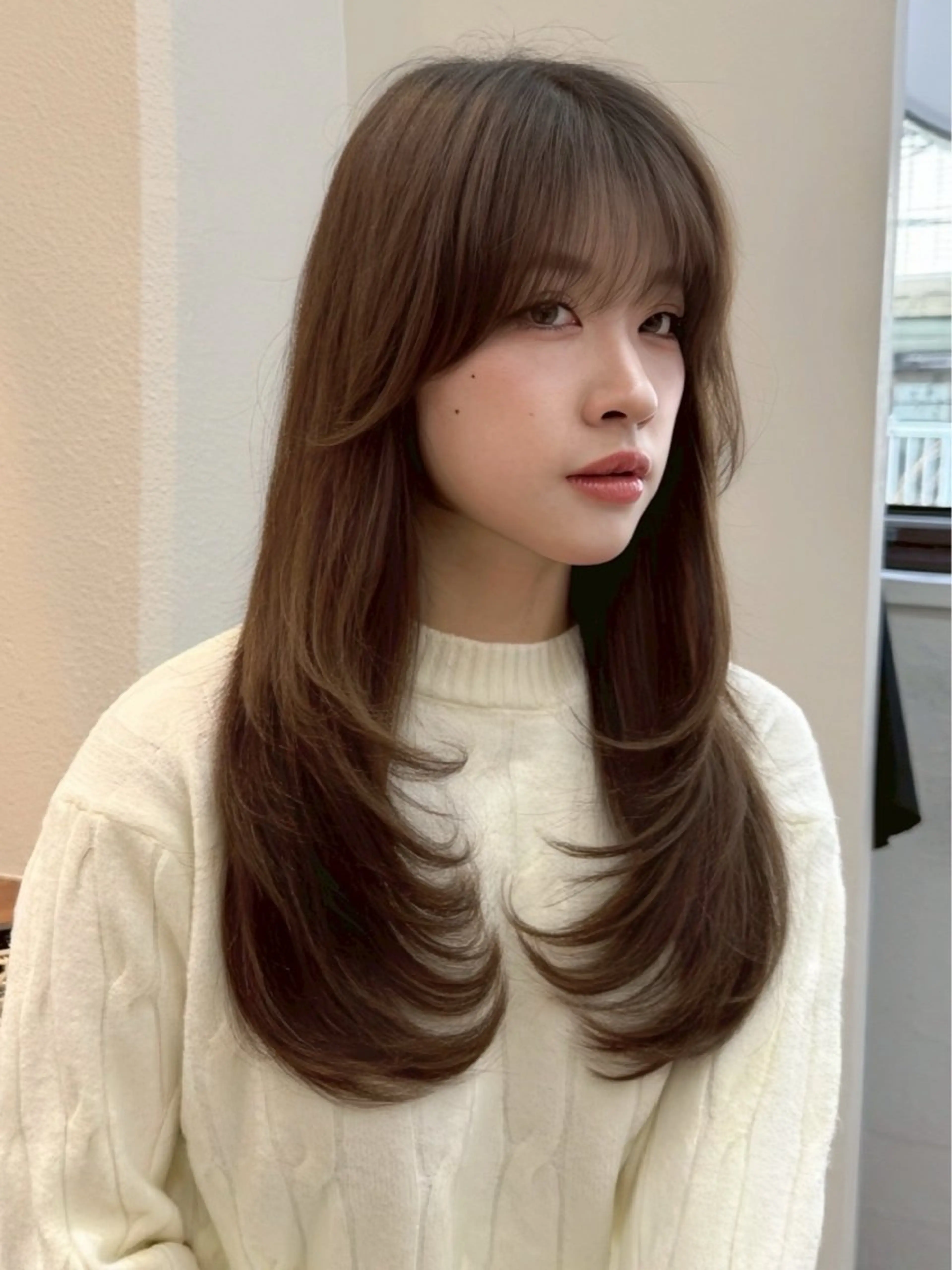 ロング 小林 美月  透明感カラーのヘアスタイル