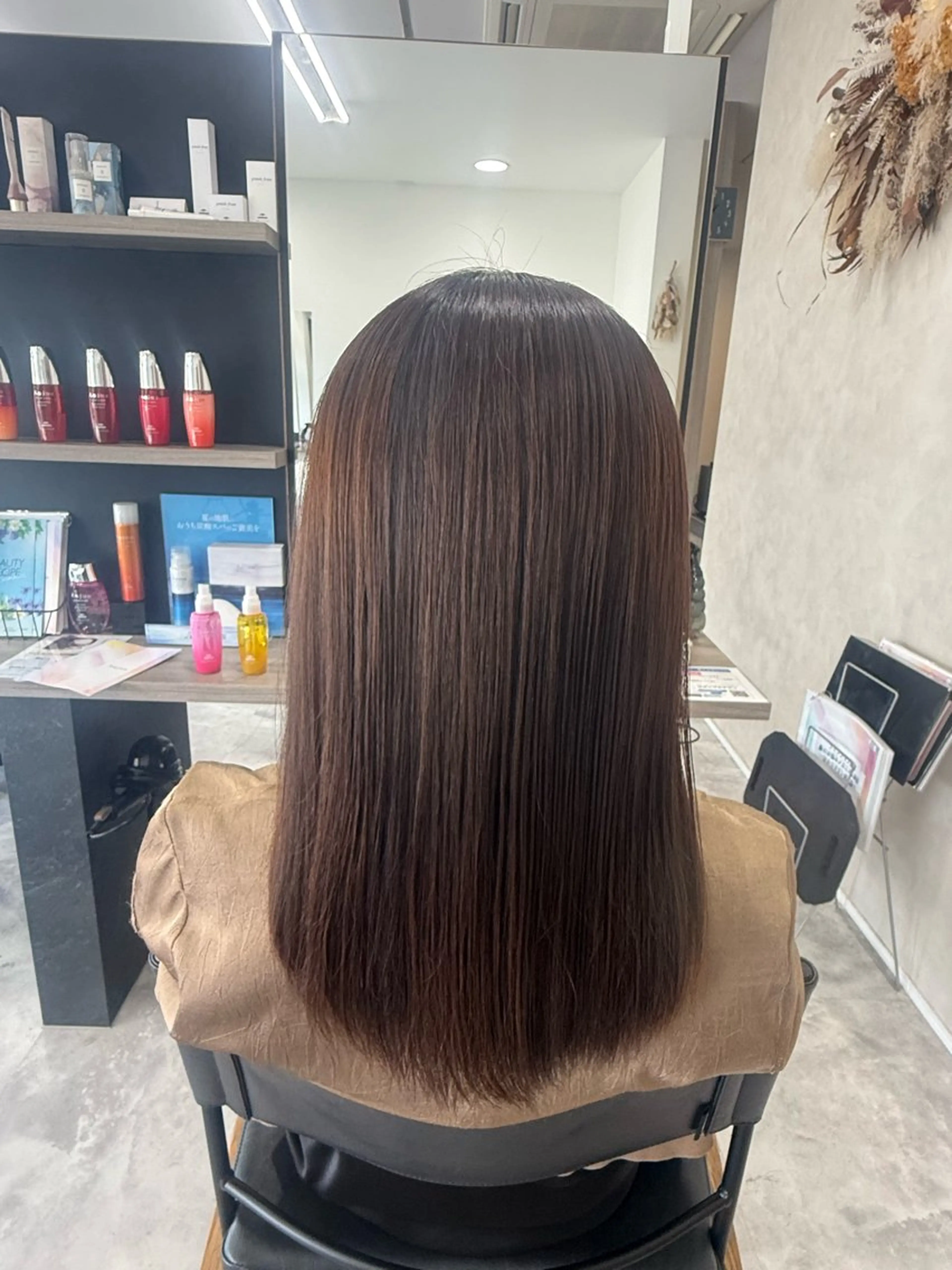 セミロング Rina/ガーリー/ 透明感カラー🪄♡のヘアスタイル