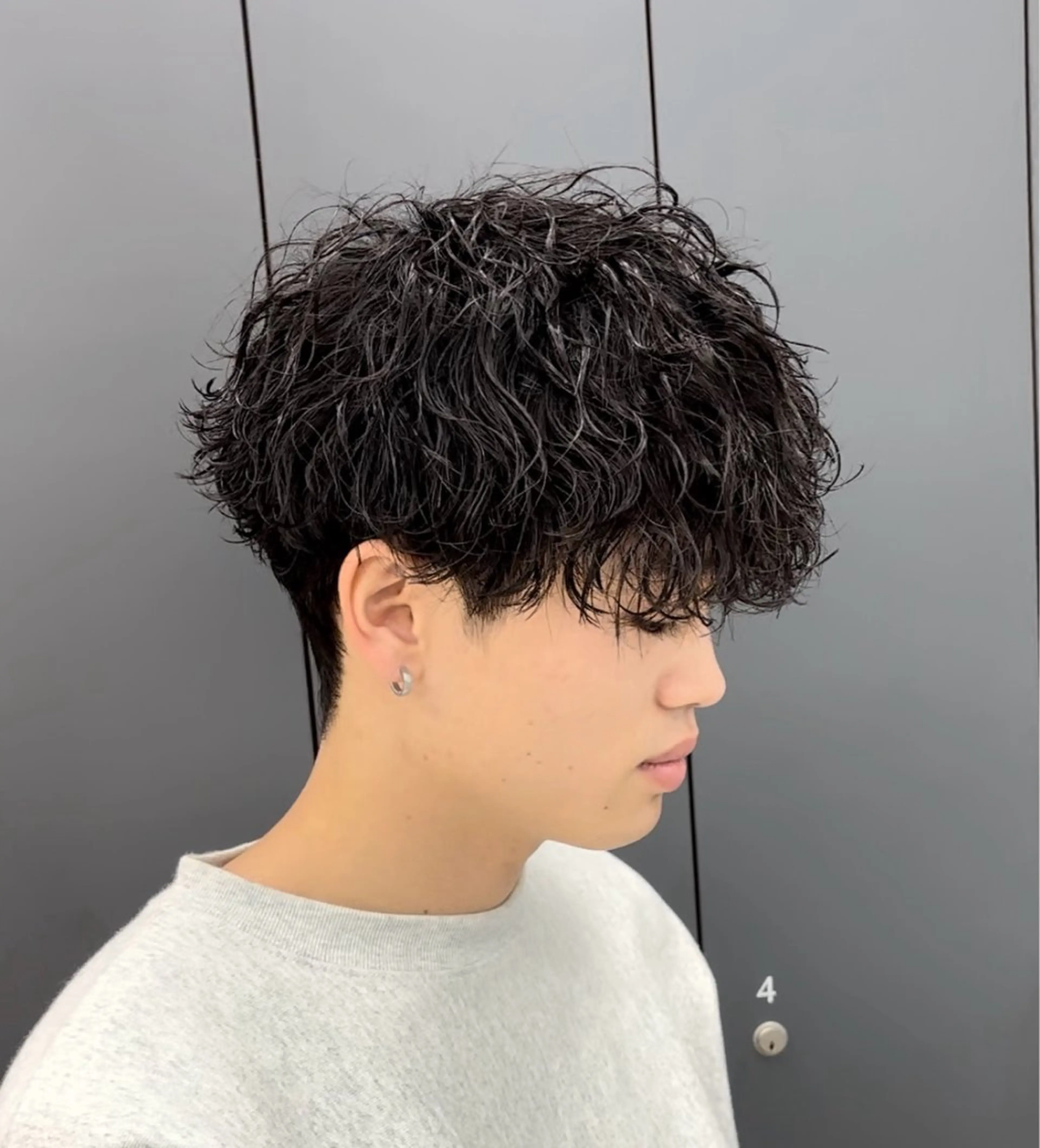 パーマ メンズ メンズパーマ 波巻きパーマ カット パーマ メンズ特化/パーマ /名駅/SUMIのヘアスタイル