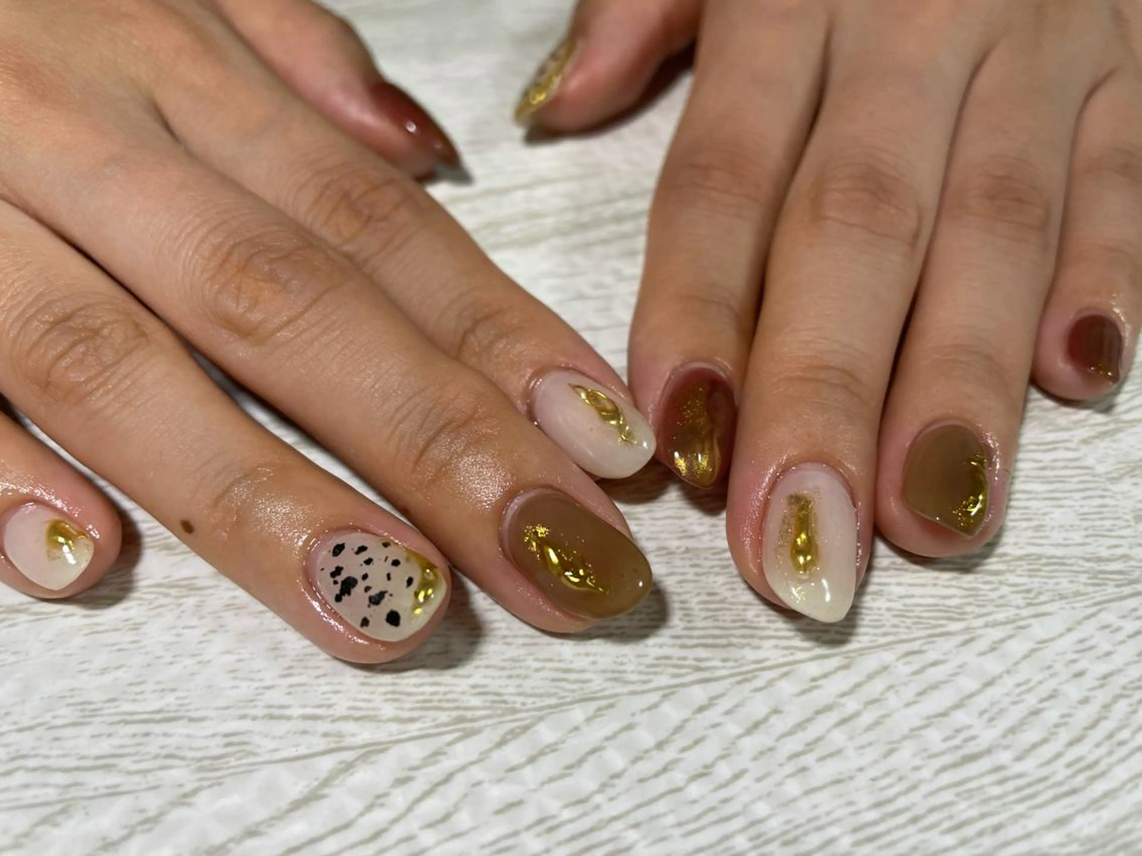 ネイル ハンドネイル Ulu  Nail 🌱MOMOKAのネイルデザイン