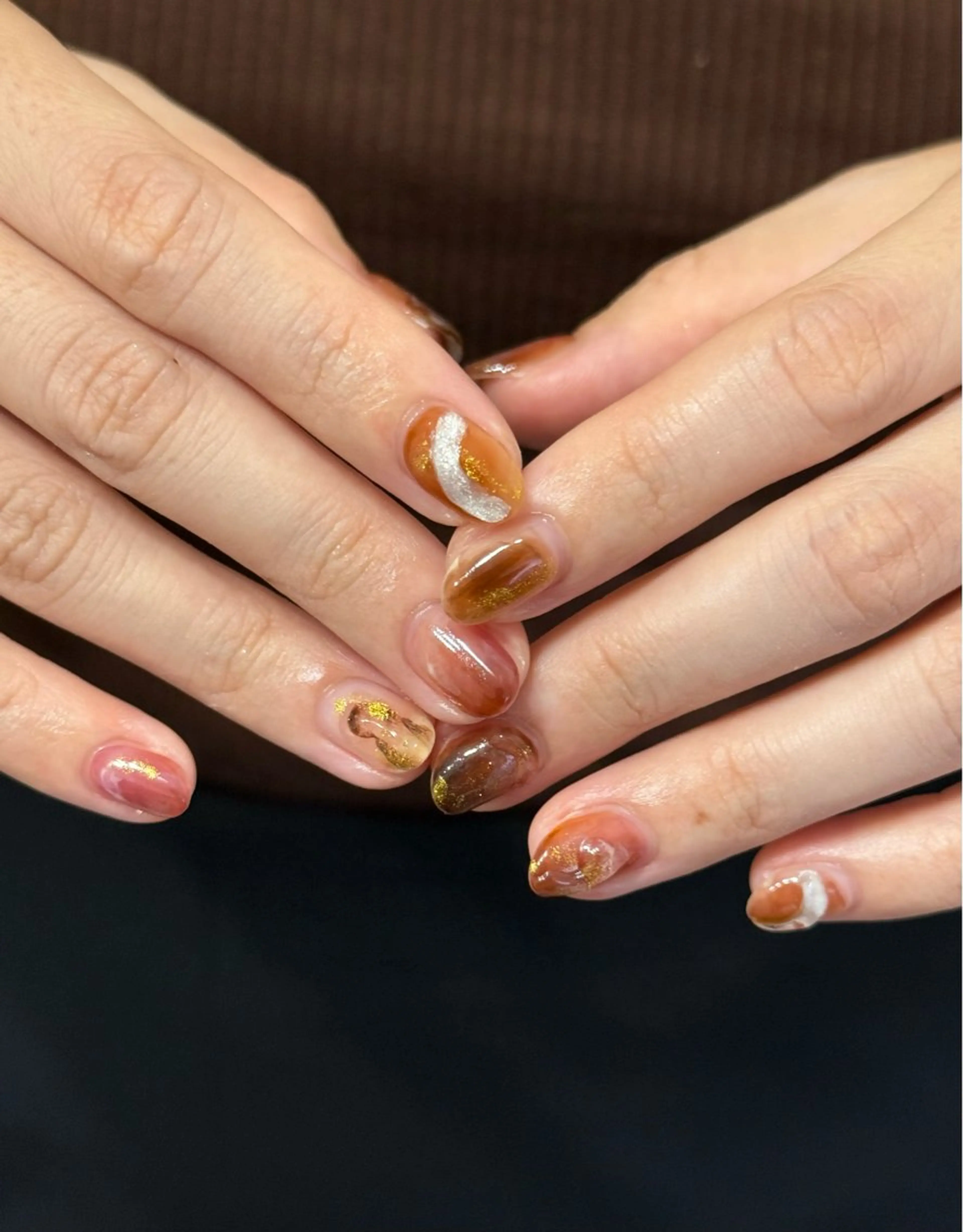 ネイル ハンドネイル フットネイル kiii.__ ✴︎*のネイルデザイン