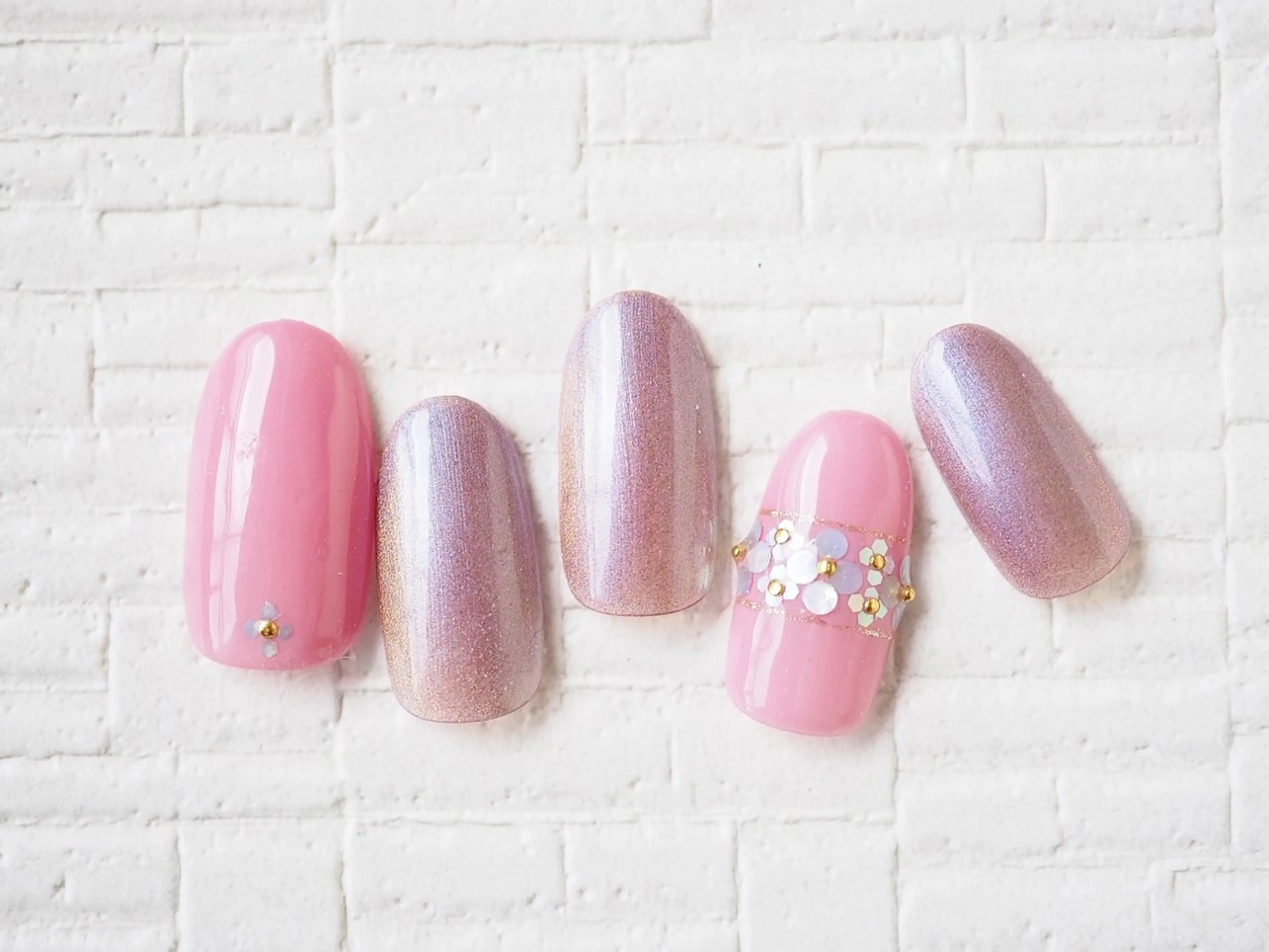 ネイル ハンドネイル トップネイリスト Ribbon立川店のネイルデザイン