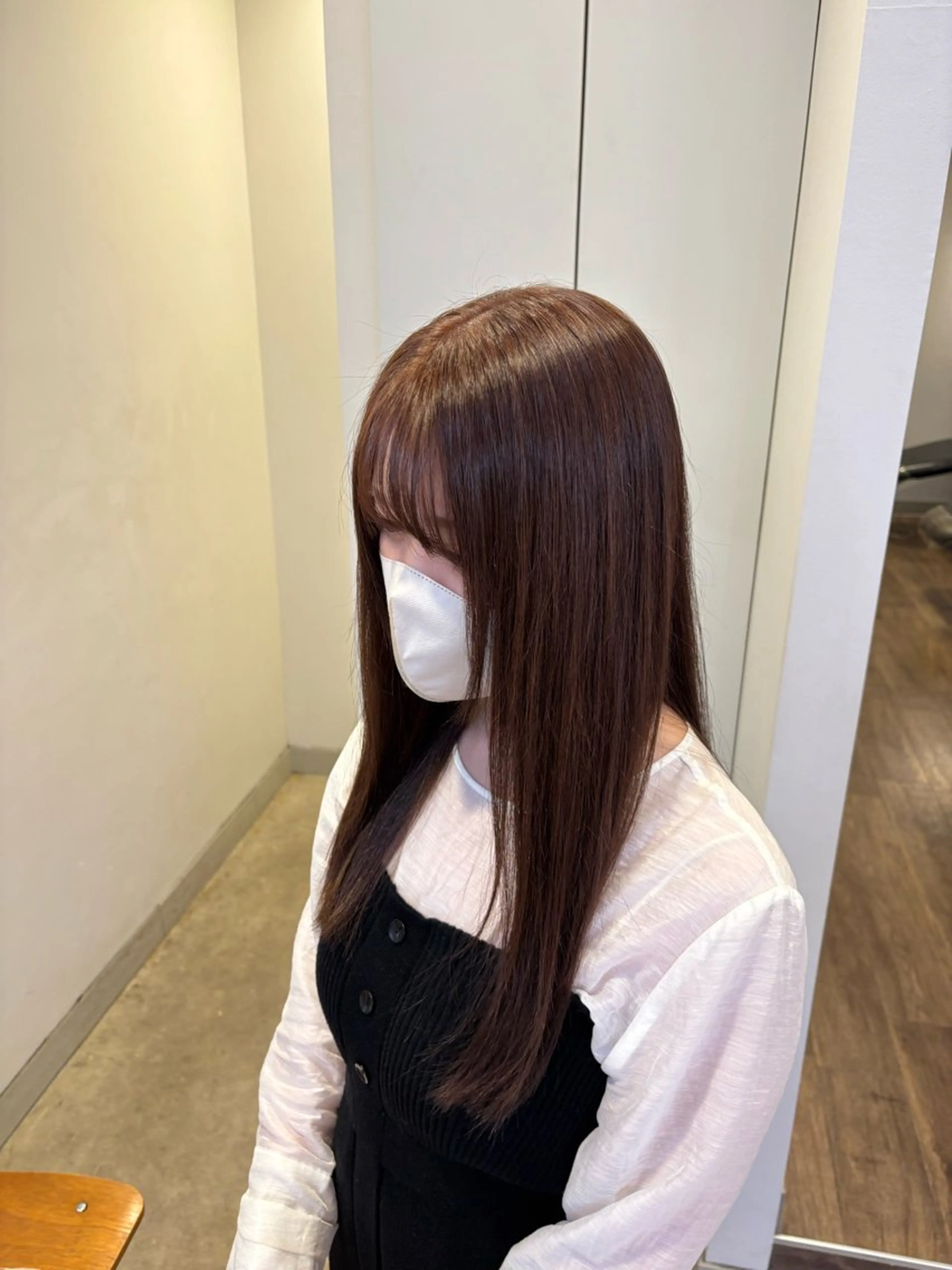 ロング カラー sion karin୨୧˙˳⋆のヘアスタイル