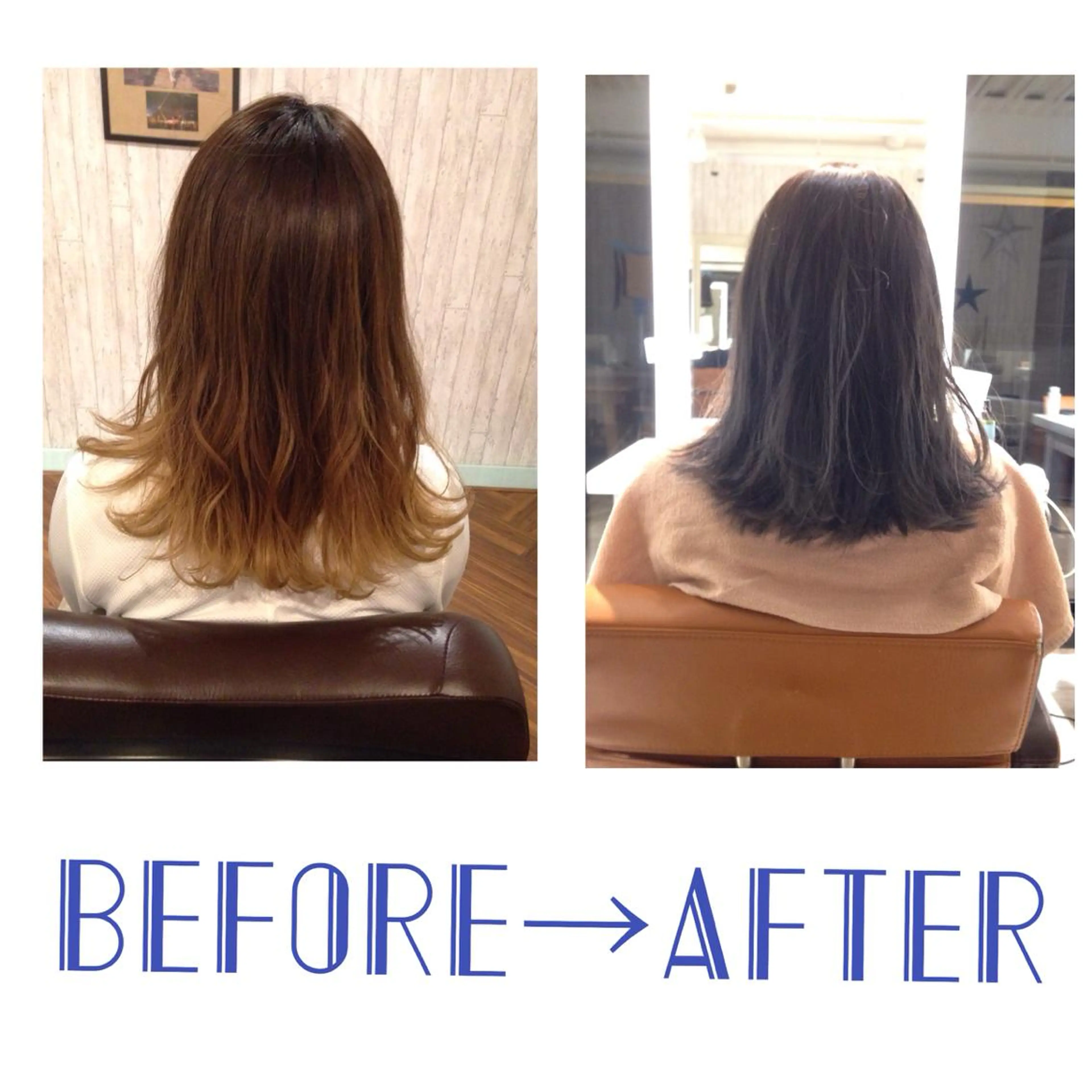 ミディアム カラー 縮毛矯正＆髪質改善特化型サロン所属・髪質改善＆縮毛矯正 三上大地のヘアスタイル