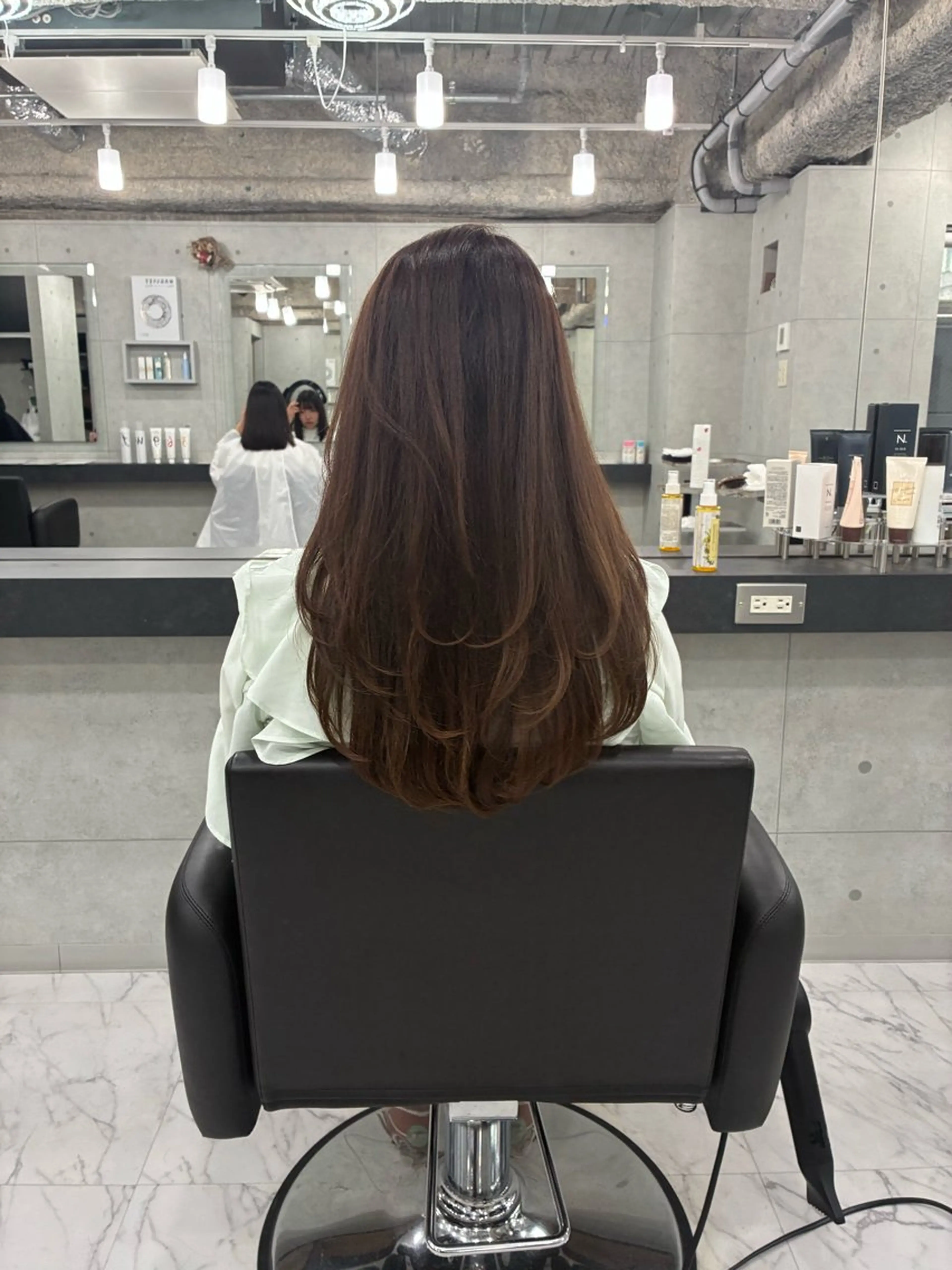 ロング カット ヘアカラー トリートメント Endearing所属・Endearing 北澤那未🌟銀座のヘアスタイル