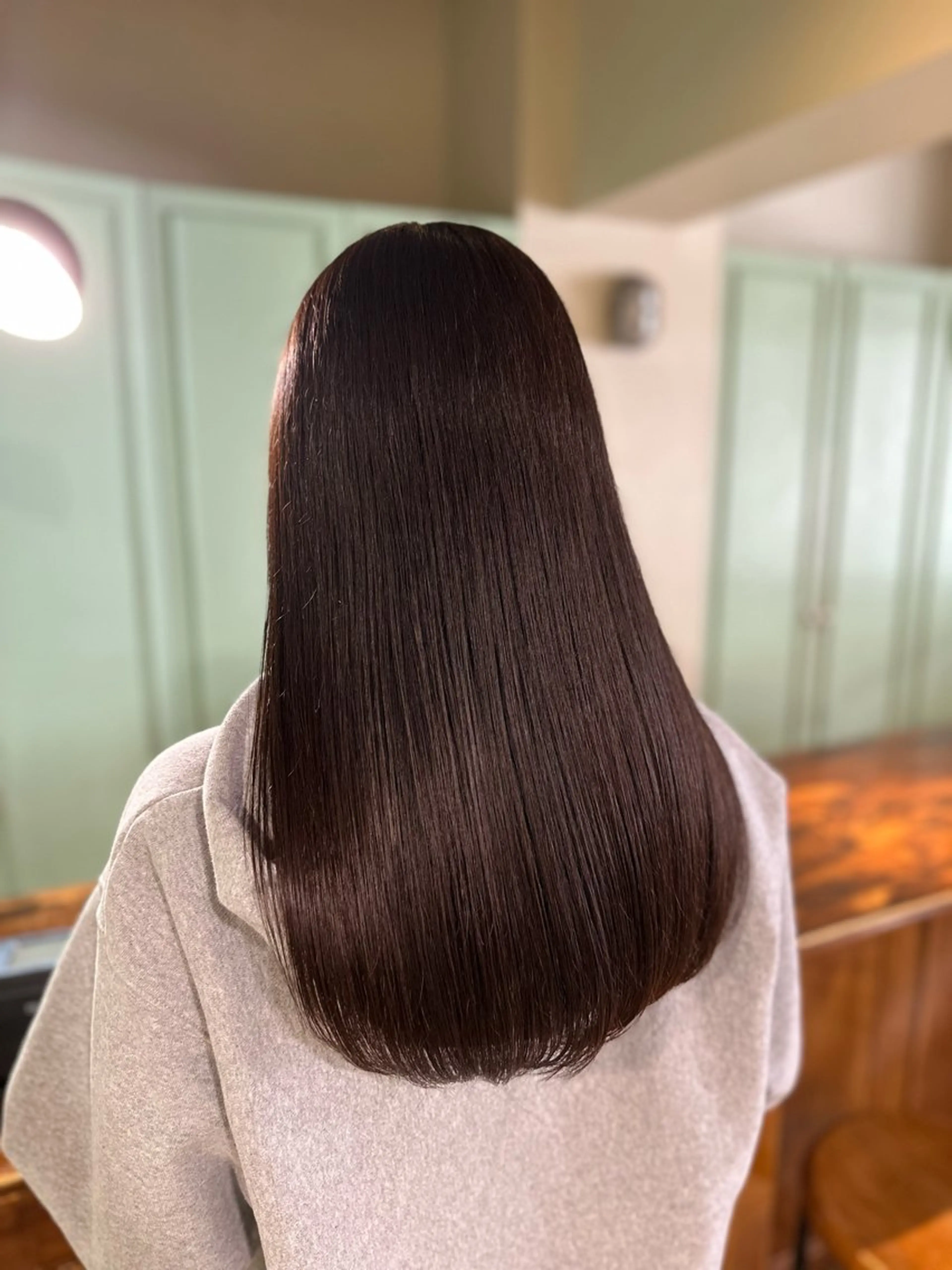 ✨人気No.1✨透明感カラー+髪質改善3Stepトリートメント🌈の写真