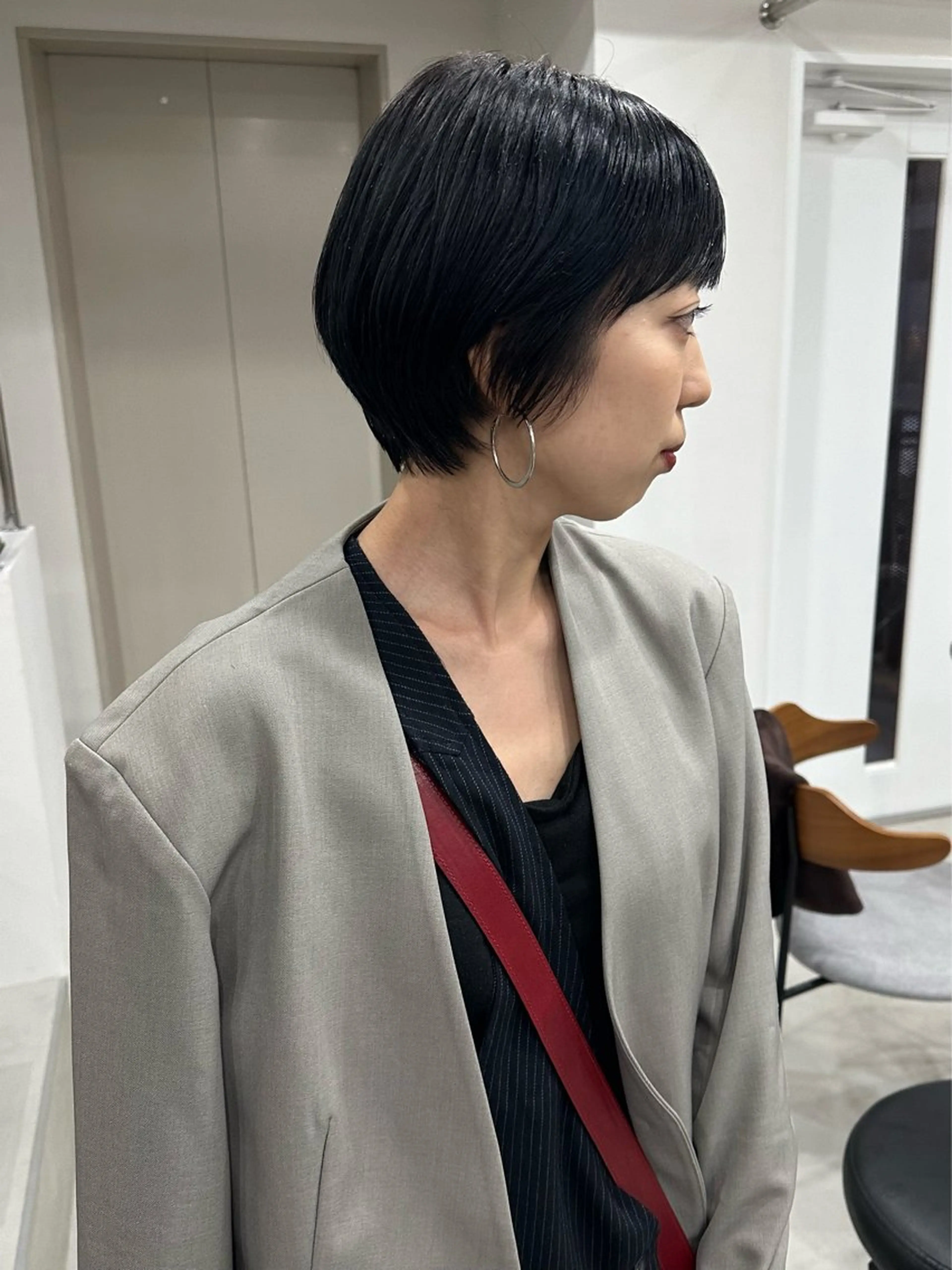 ショート カット ボブ/似合わせカット /ニュアンスカラーのヘアスタイル