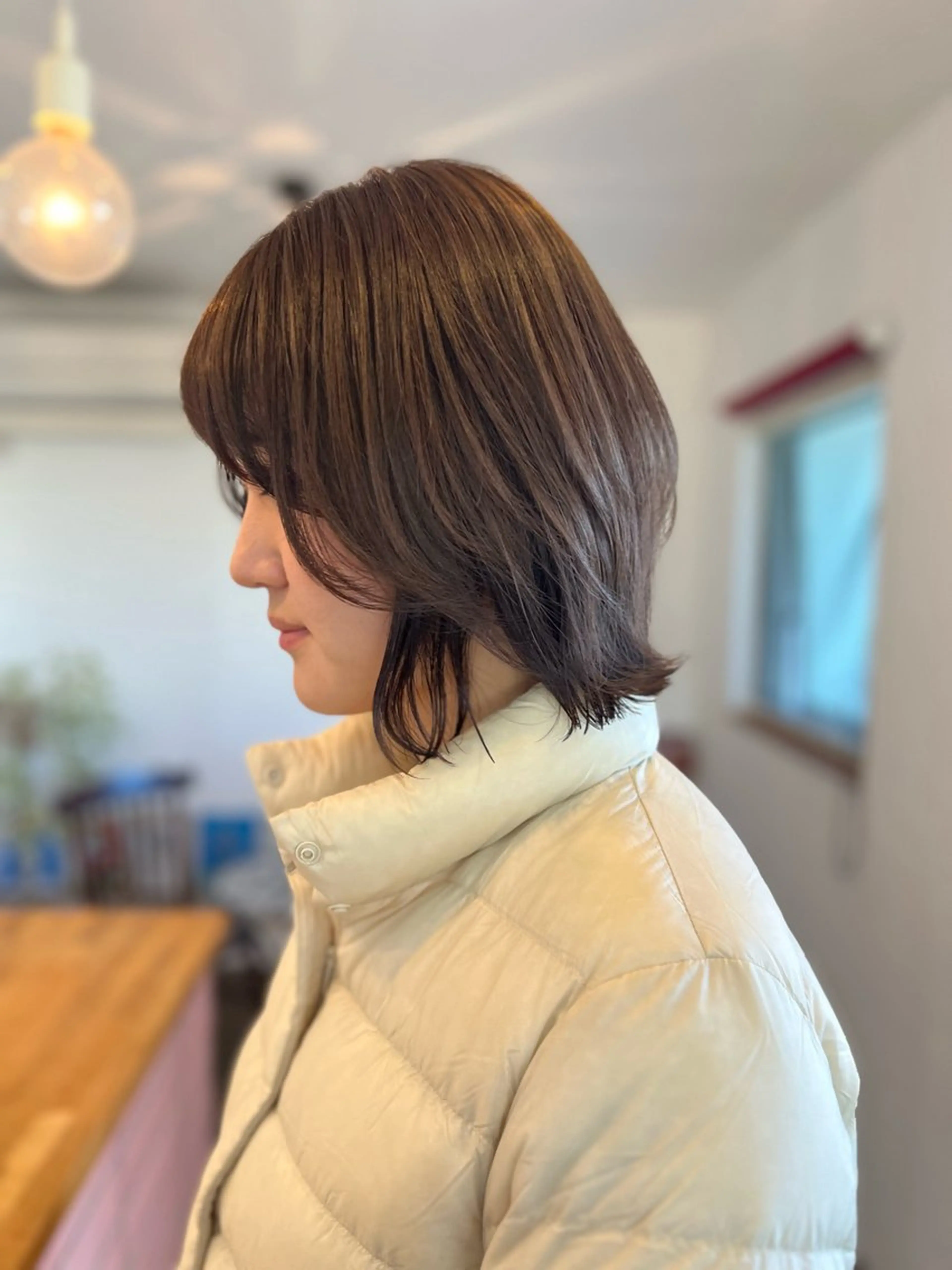 ミディアム Strawberry所属・原田 志保のヘアスタイル