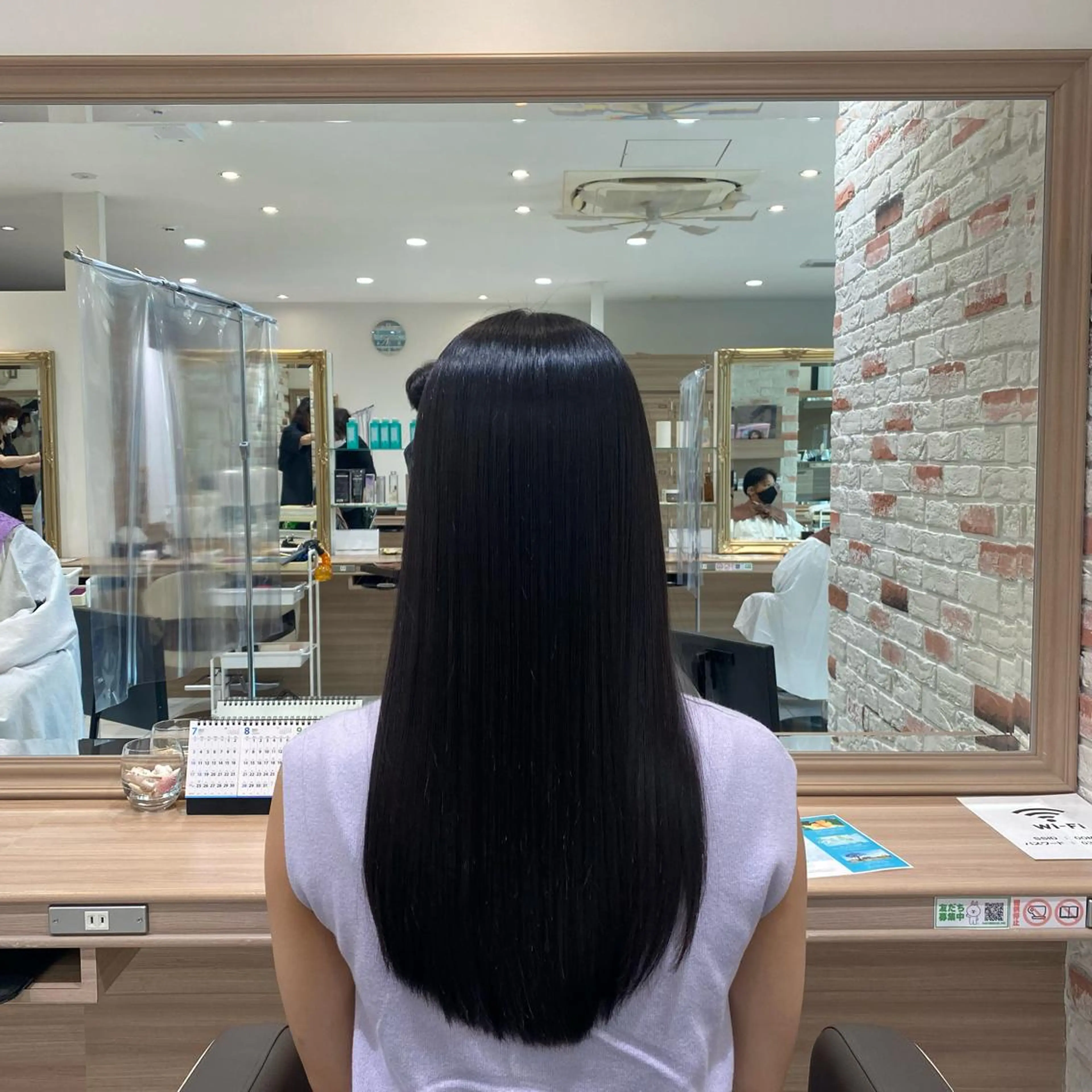 ロング 縮毛矯正 トリートメント ✨美髪／縮毛矯正 講師 ／塚田健✨のヘアスタイル