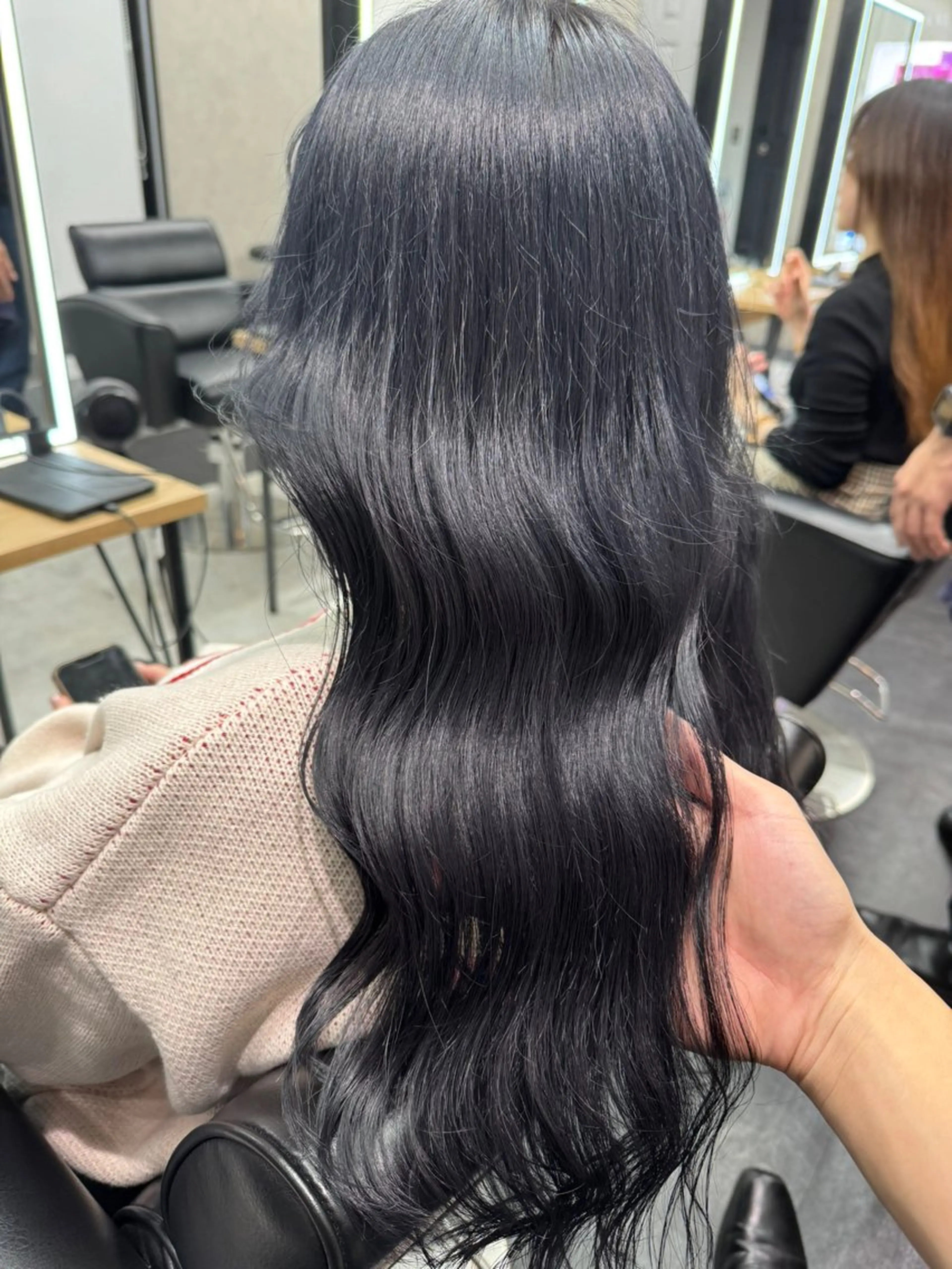 ロング カラー 吉満 翔のヘアスタイル