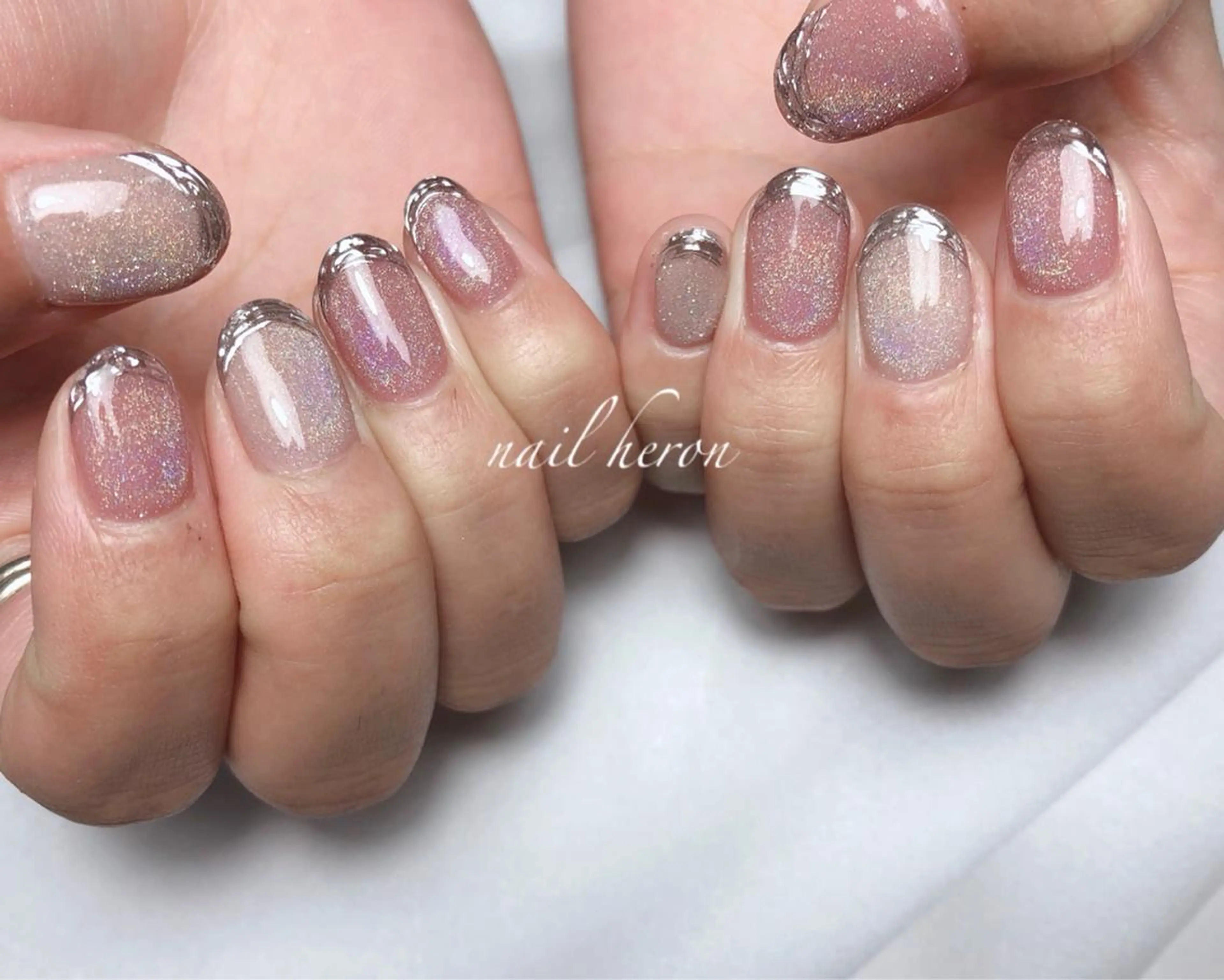 ネイル マグネットネイル ハンドネイル nail heron所属・saki_ nail heronのネイルデザイン