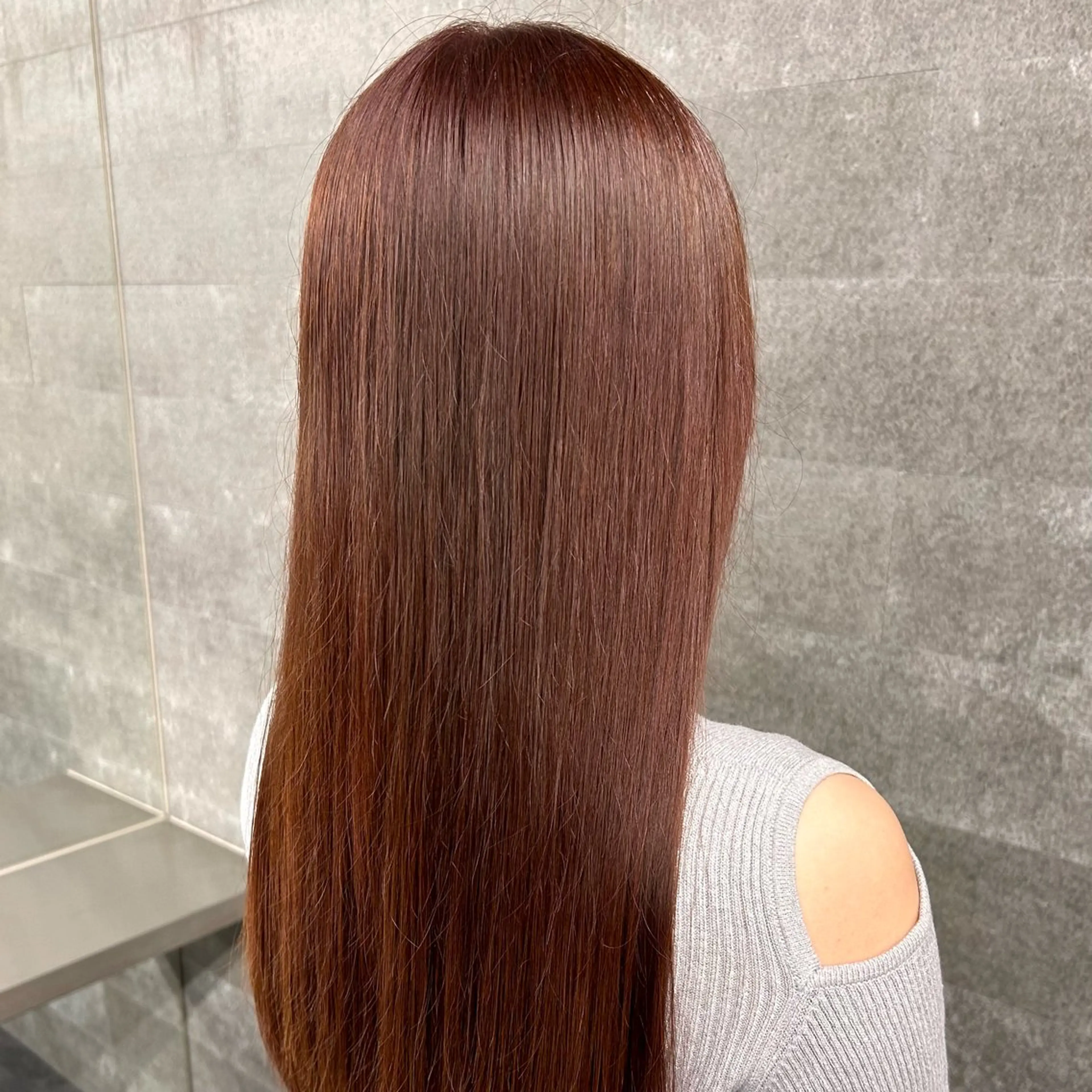 ロング パープルカラー ヘアカラー かえで🫧 カットモデル募集中のヘアスタイル