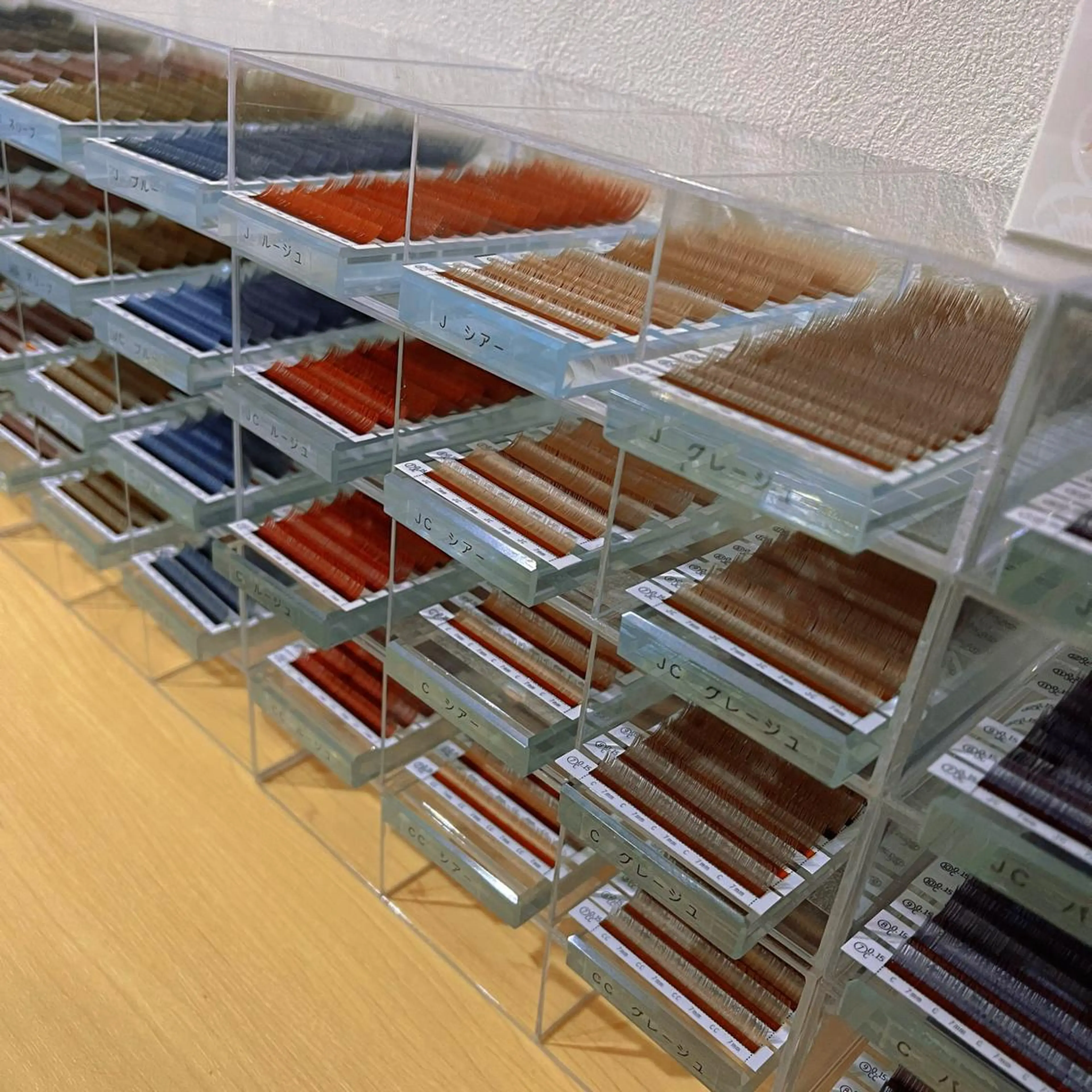 ♡𝘮𝘪𝘯𝘪𝘮𝘰限定♡ 高持続!〖バインドロック160本(80束)×カラーエクステ〗何色使ってもok✧の写真