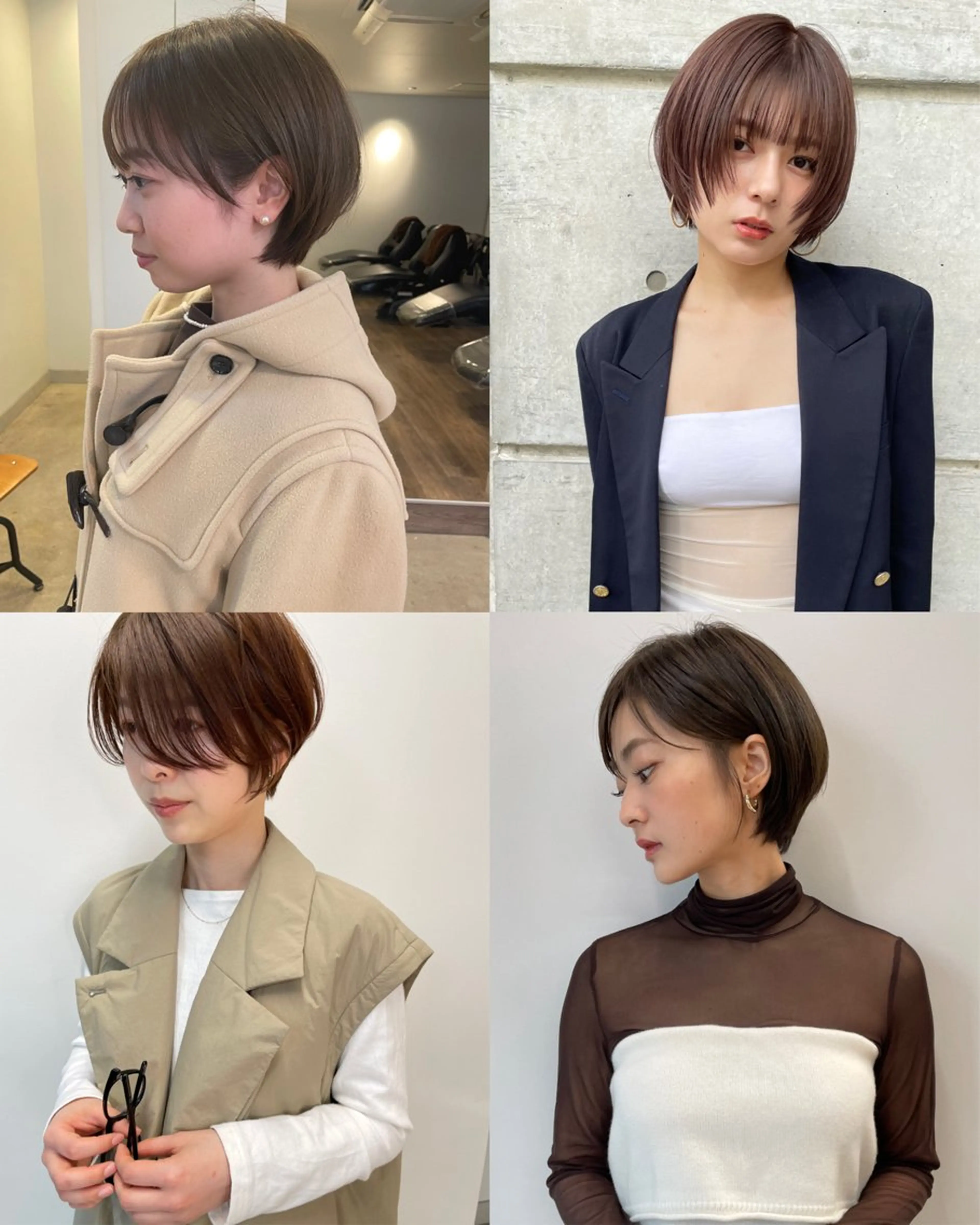 ショート ショートヘア り なのヘアスタイル