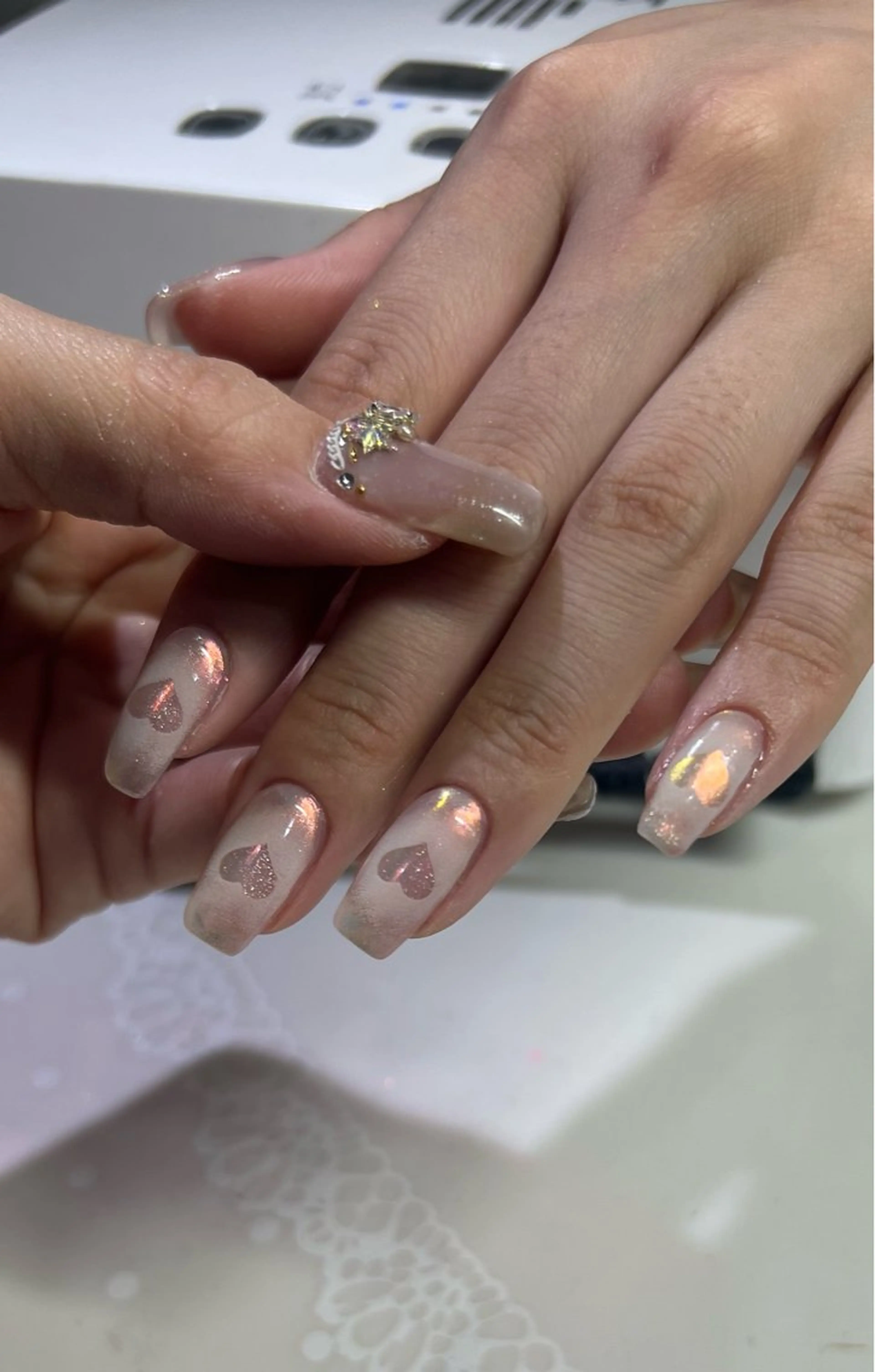 ネイル 持ち込み ハンドネイル ハンドケア Charme. NOBUKOのネイルデザイン