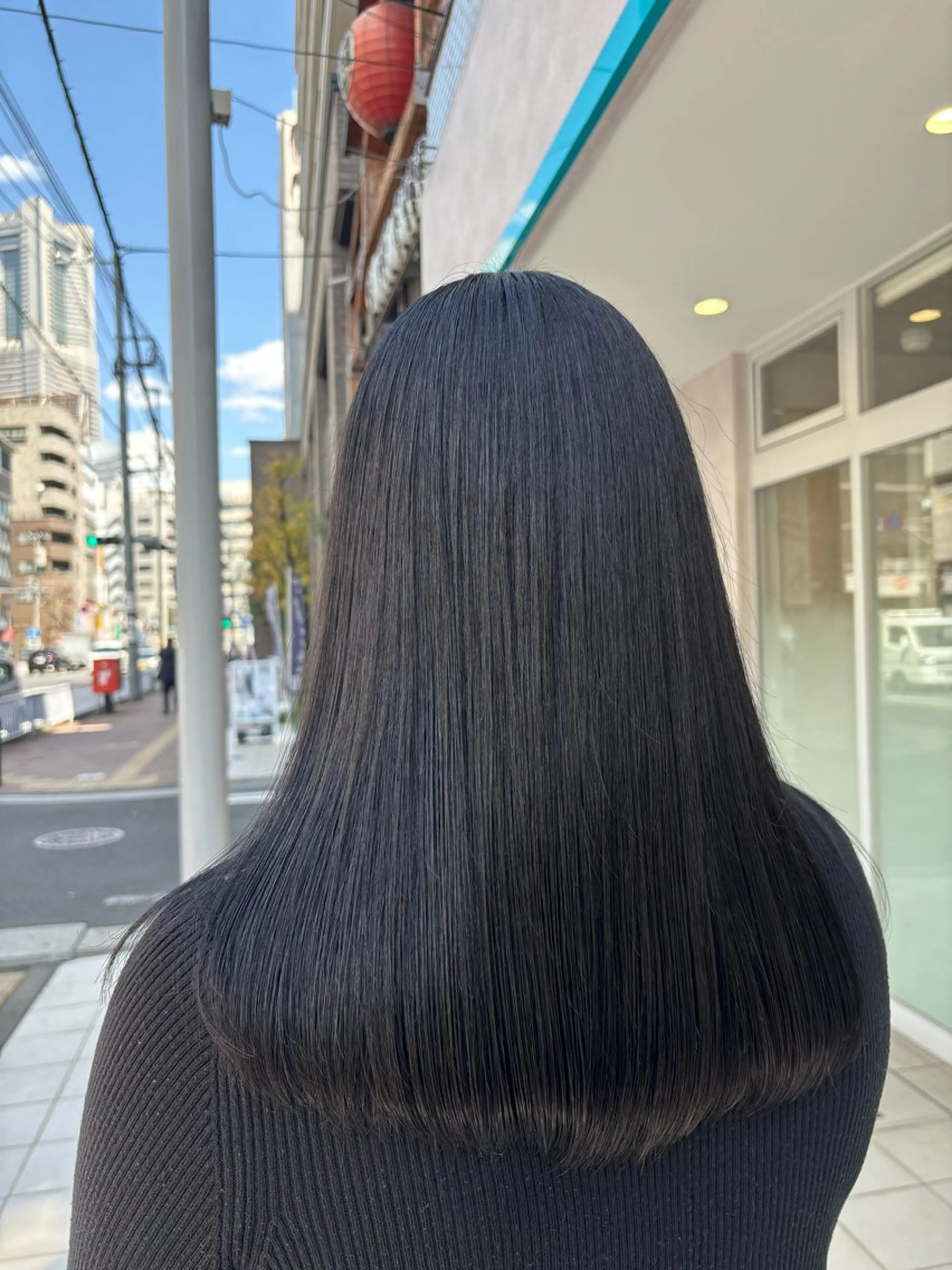 ロング カラー カット ヘアカラー メンズ特化韓国風 パーマスタイル/りんのヘアスタイル