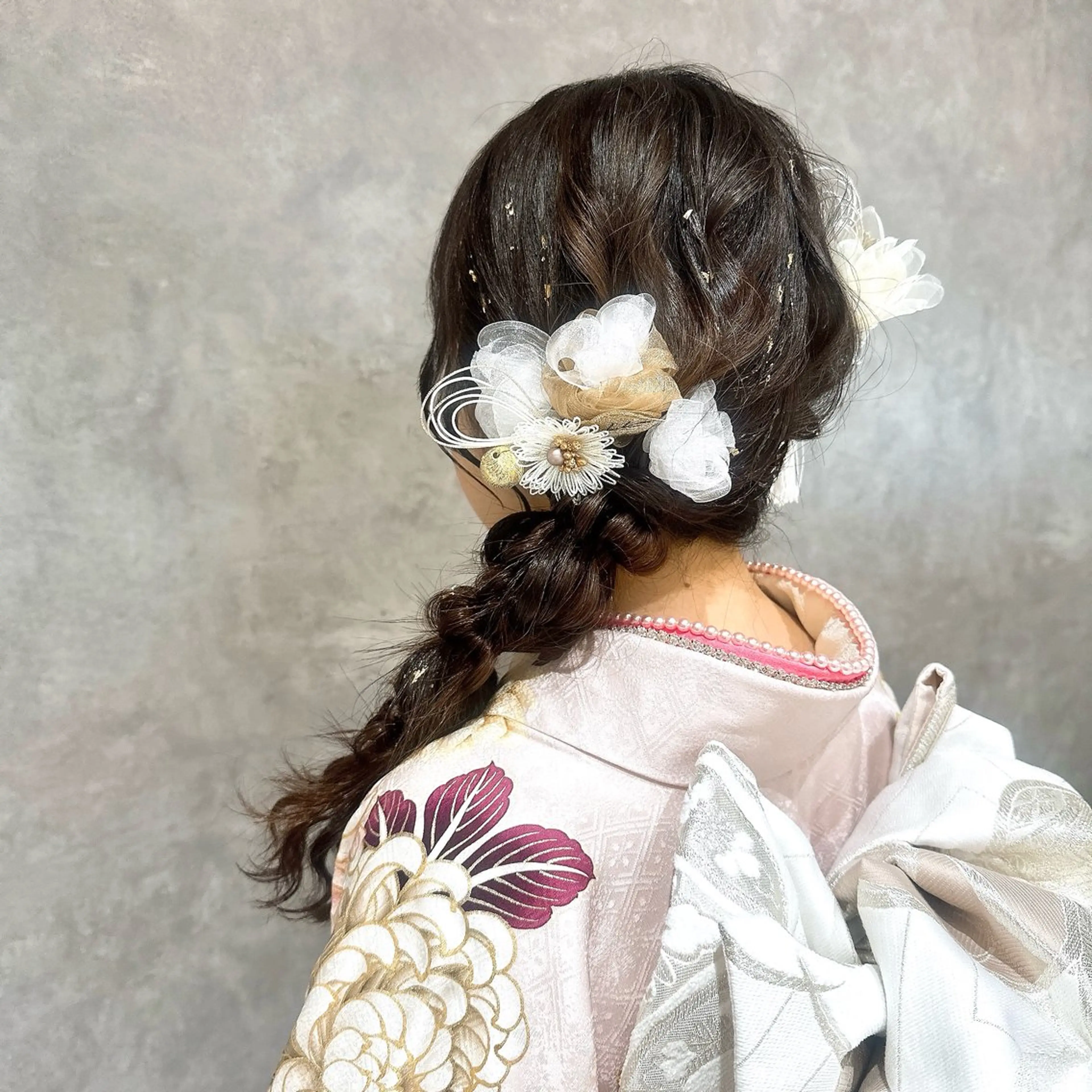 ヘアアレンジ 浴衣 🫧アレンジ･髪質 改善maica🫧のヘアスタイル