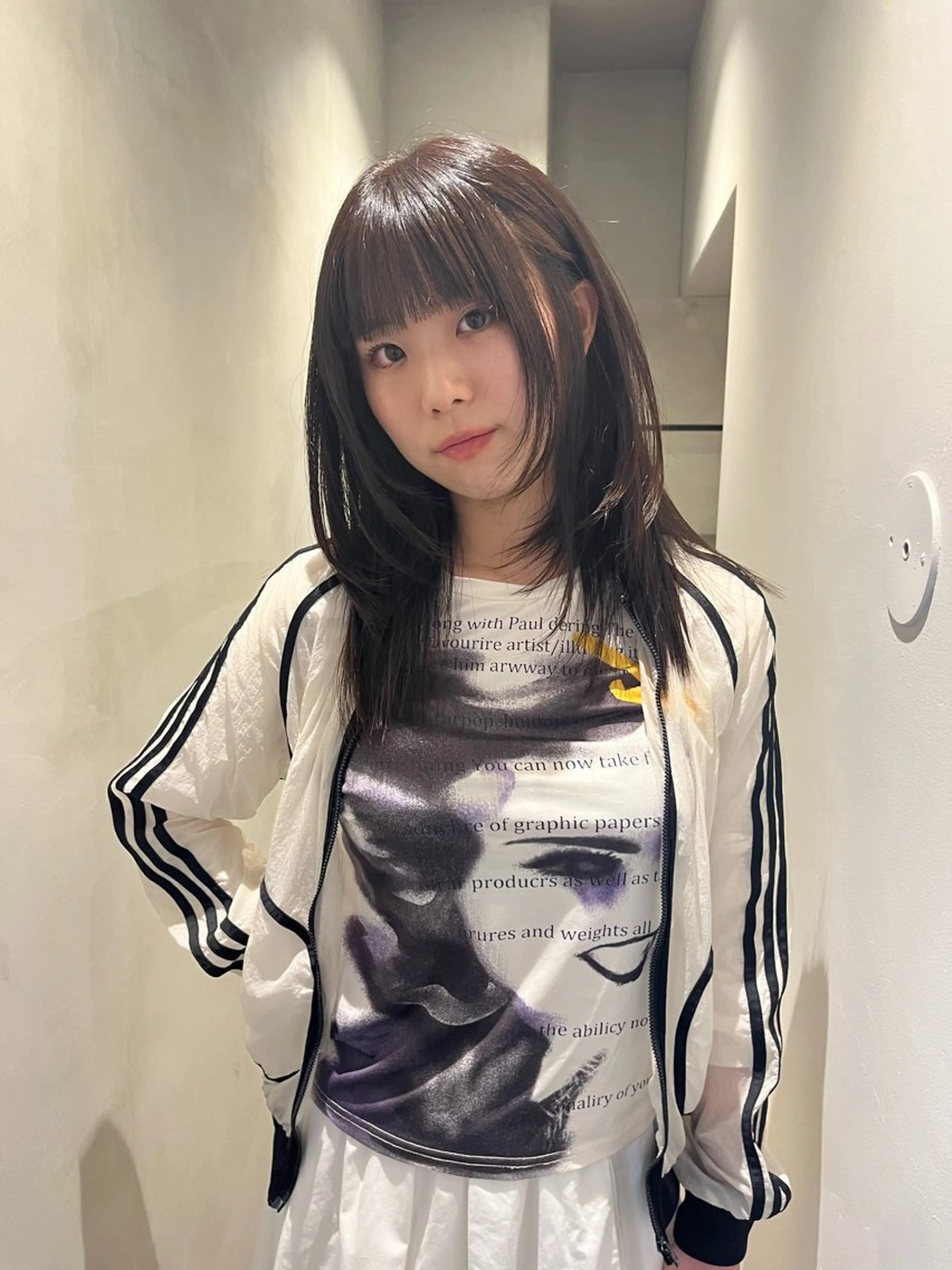 セミロング カラー ロエ平尾山荘所属・ショート/ハイライト /平尾/薬院/綜一郎のヘアスタイル