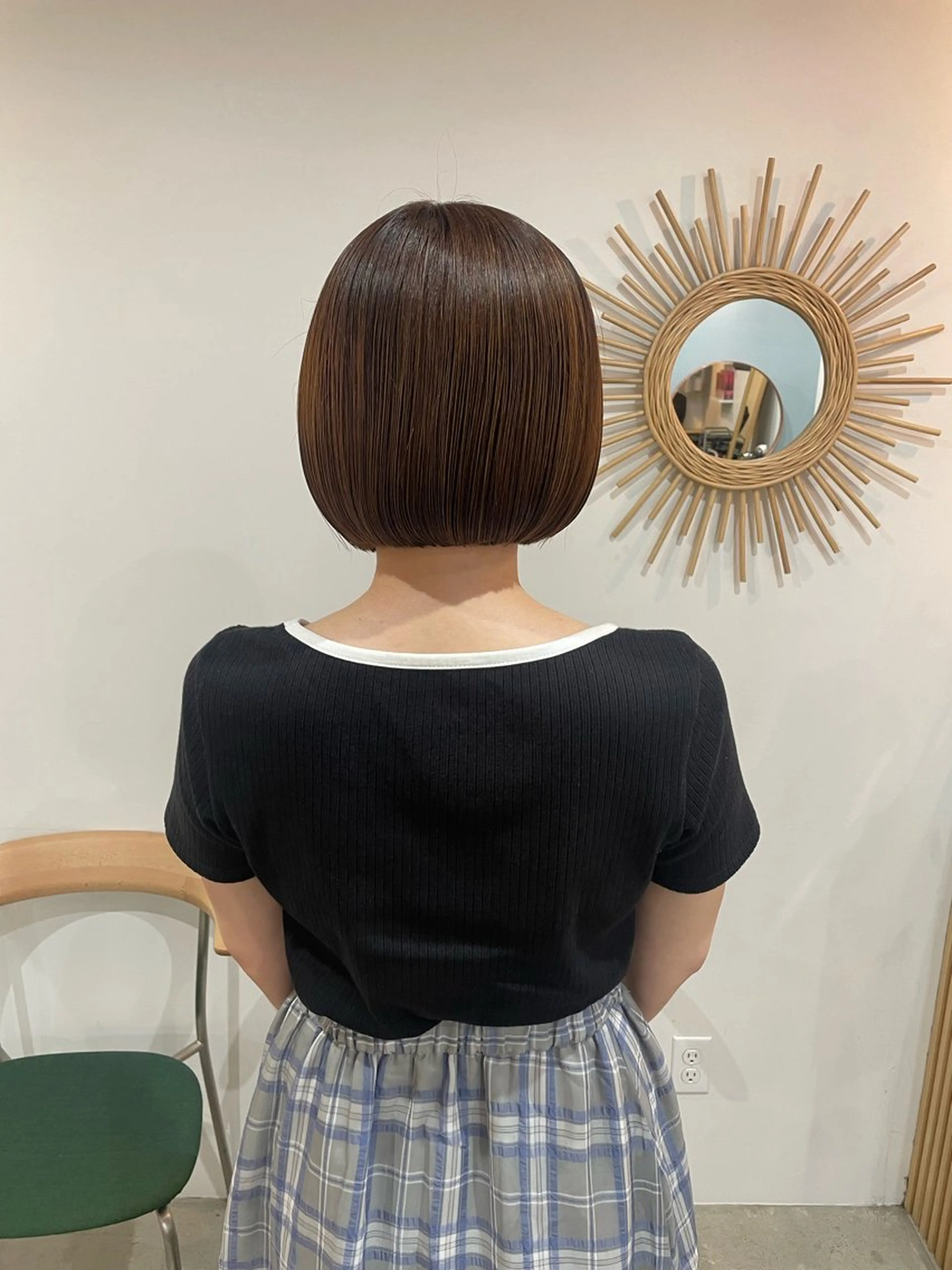 ショート ボブ stay she 荻窪所属・メンズ無料カット/ ヘアアレンジ/咲美のヘアスタイル