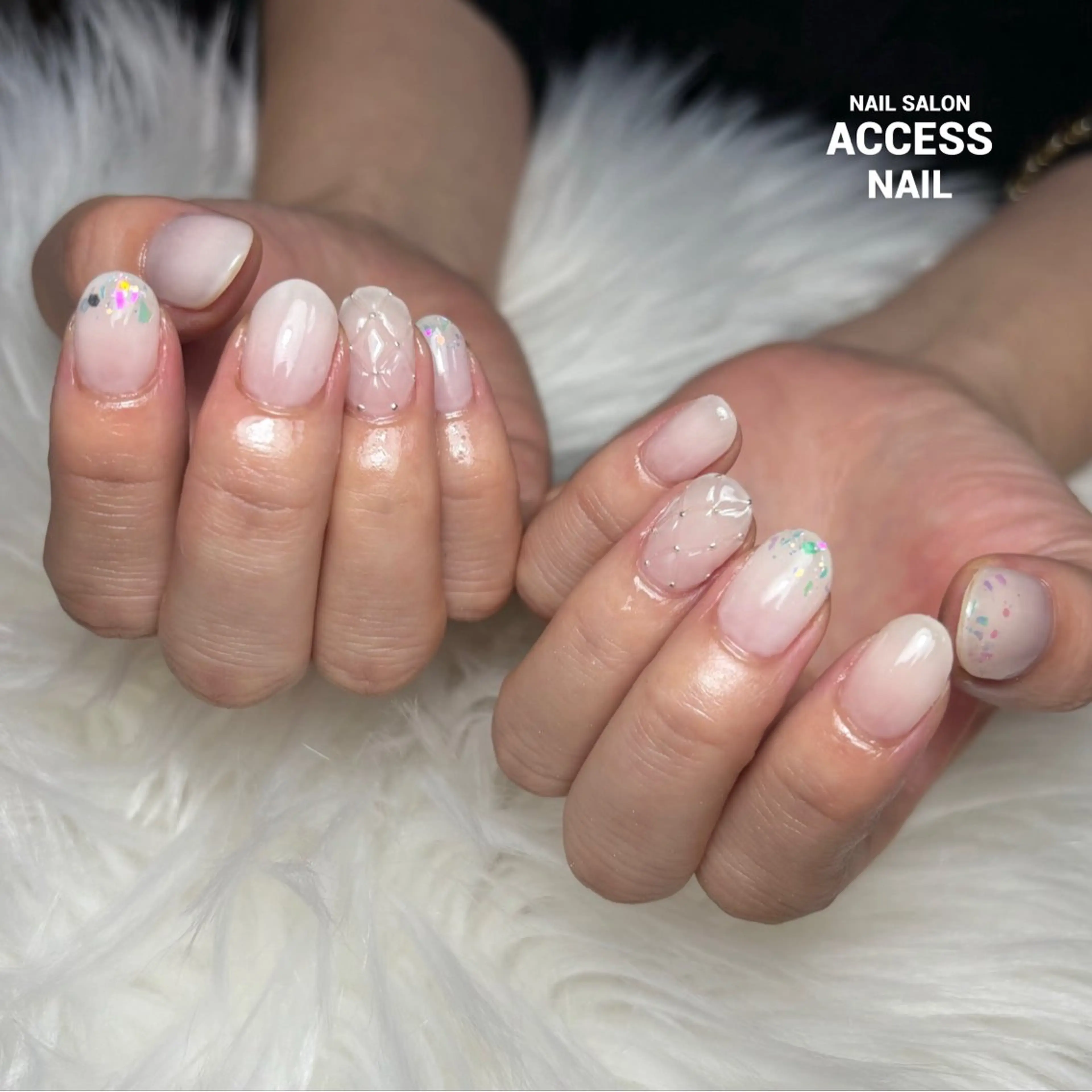 ネイル access nailのネイルデザイン