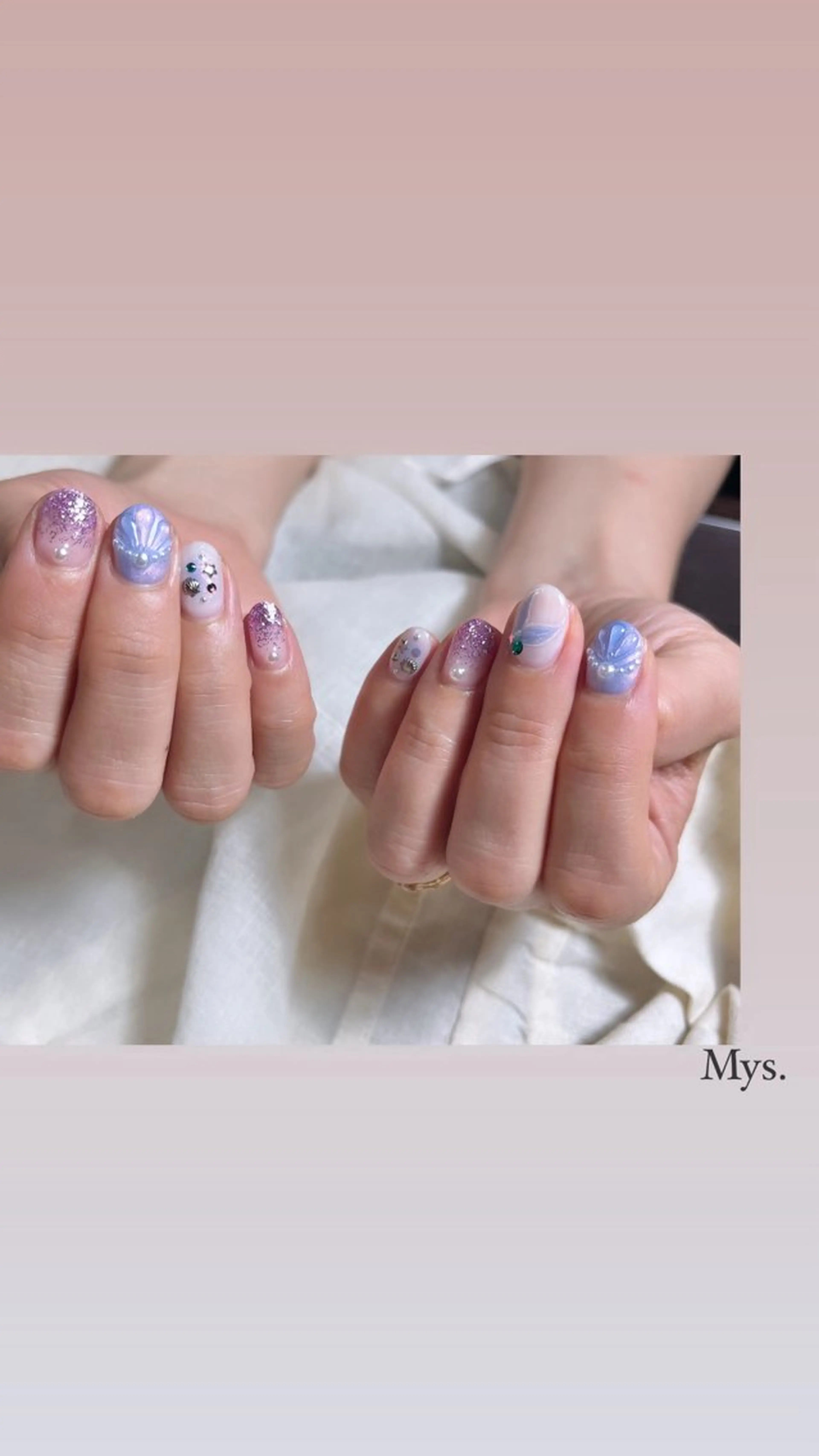 ネイル Mys. 松本結衣のネイルデザイン