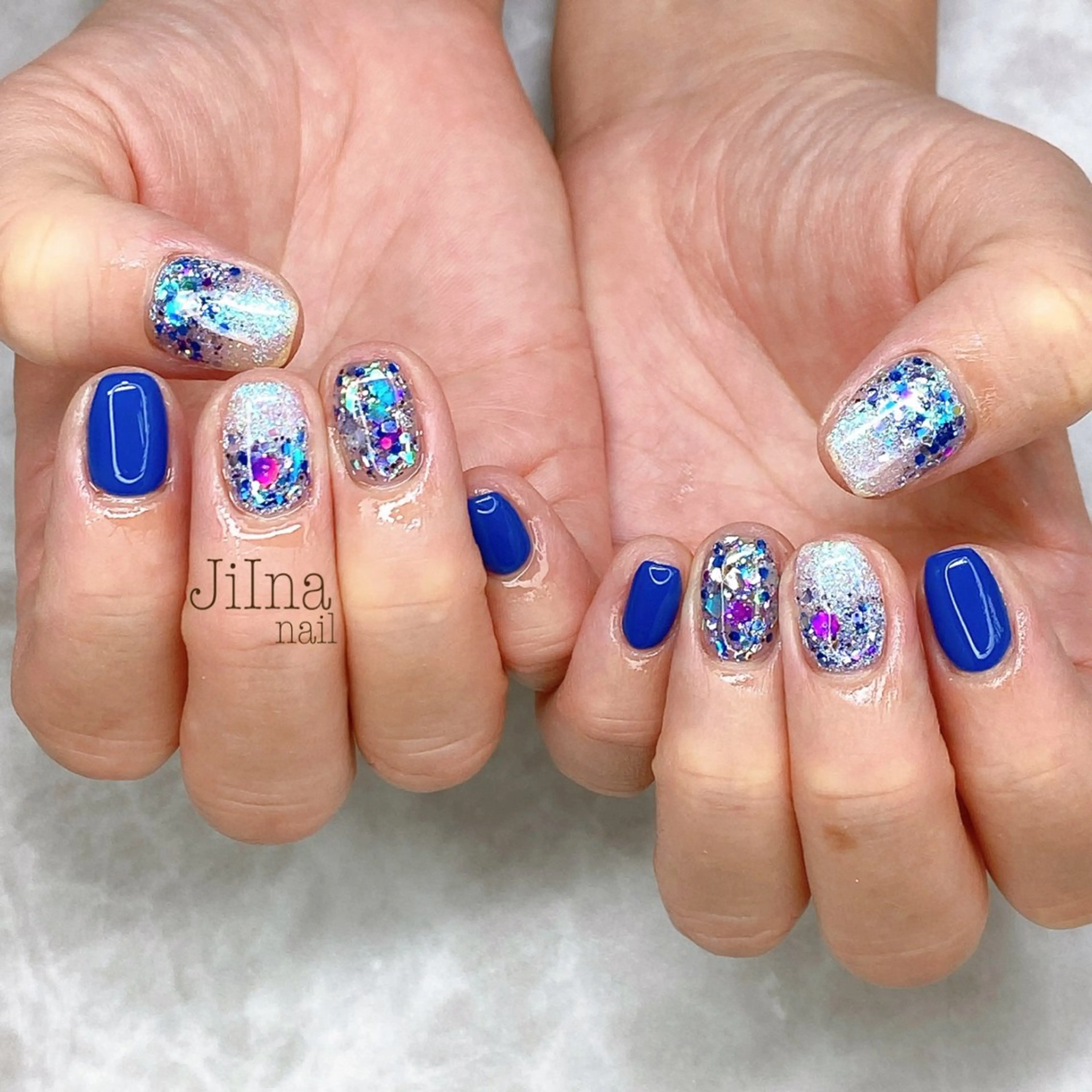 ネイル 持ち込み JiIna nailのネイルデザイン