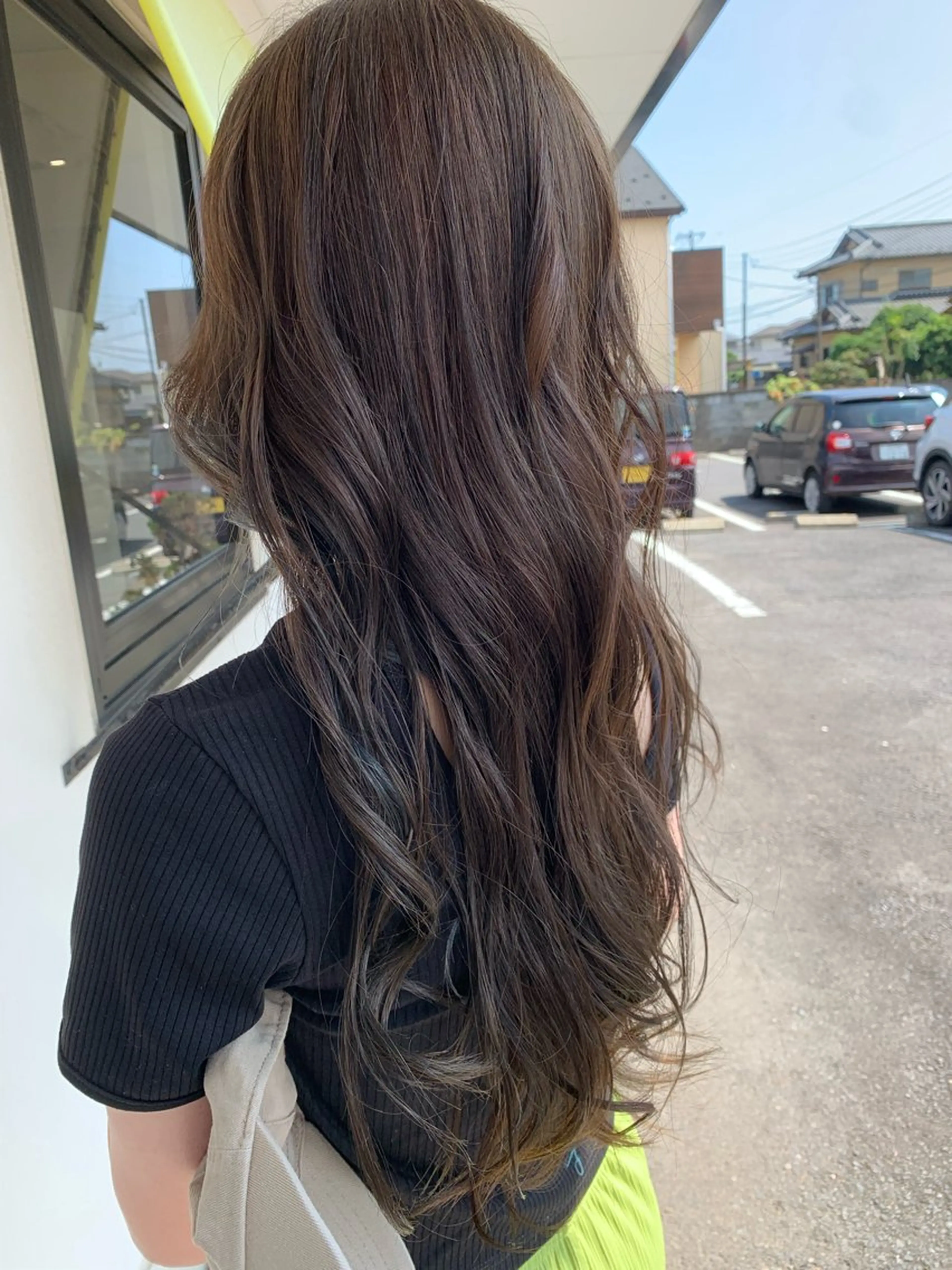 ロング カラー ブラウンカラー 透明感カラー ナチュラルブラウン 水戸/似合わせカット /Rukaのヘアスタイル