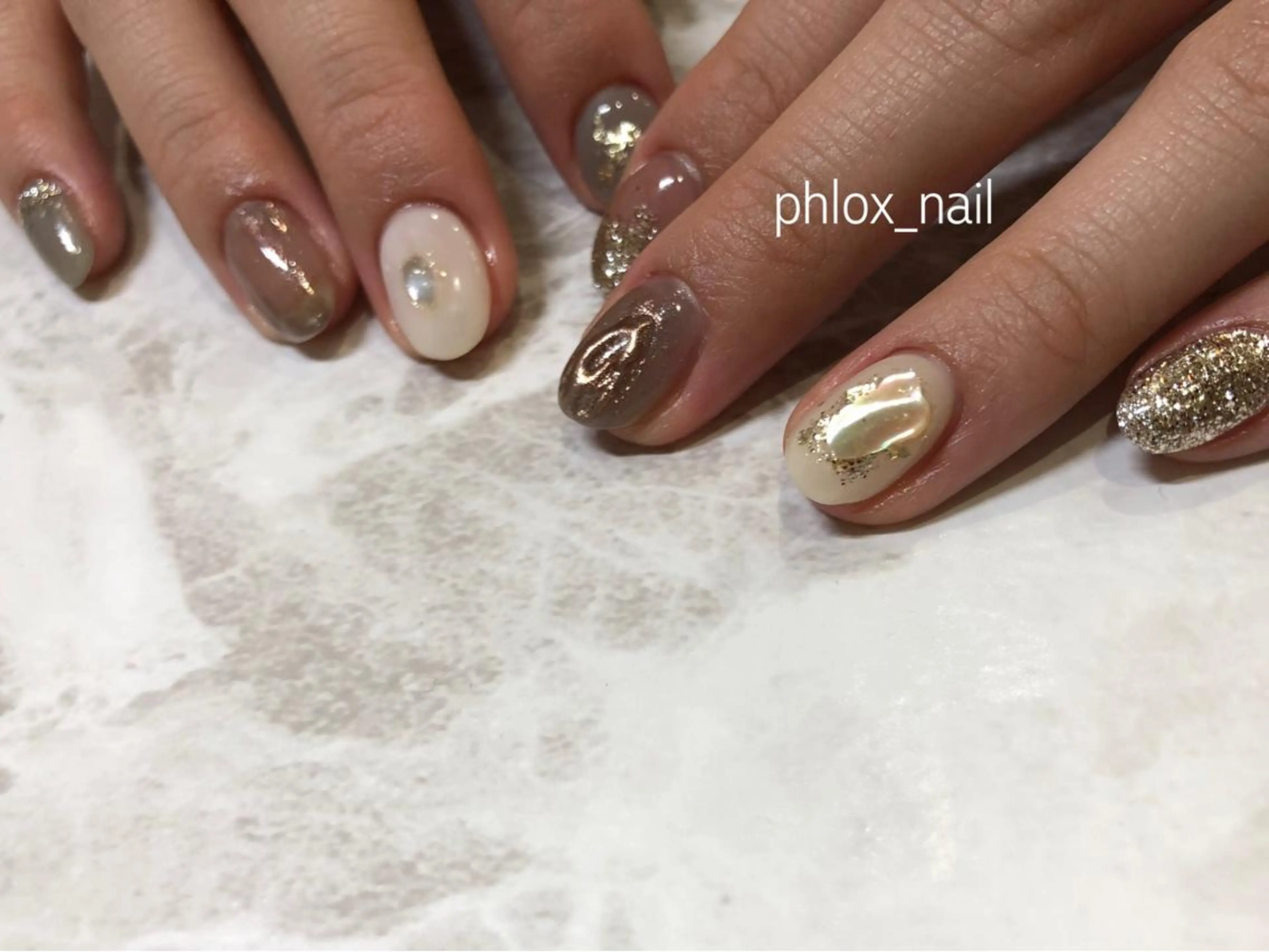 ネイル s/w ＿shokoのネイルデザイン