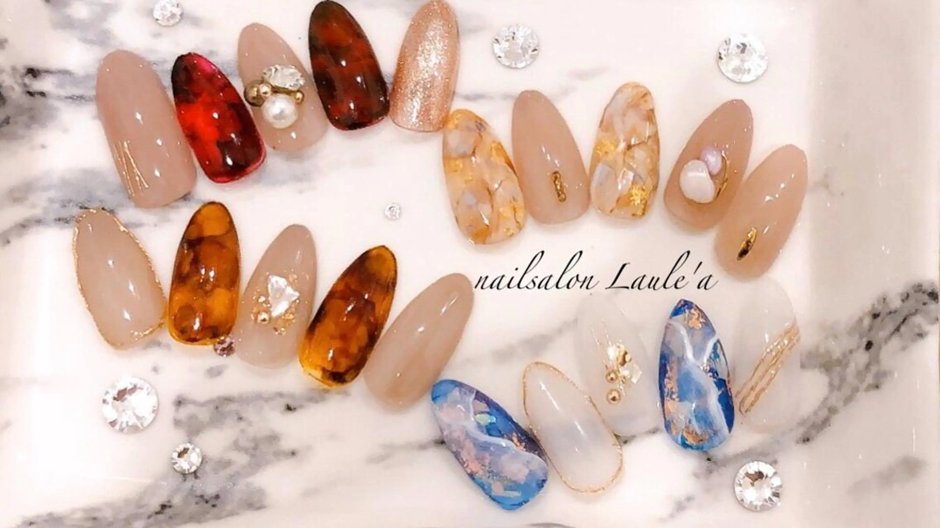 ネイル nailsalon Laule'aのネイルデザイン