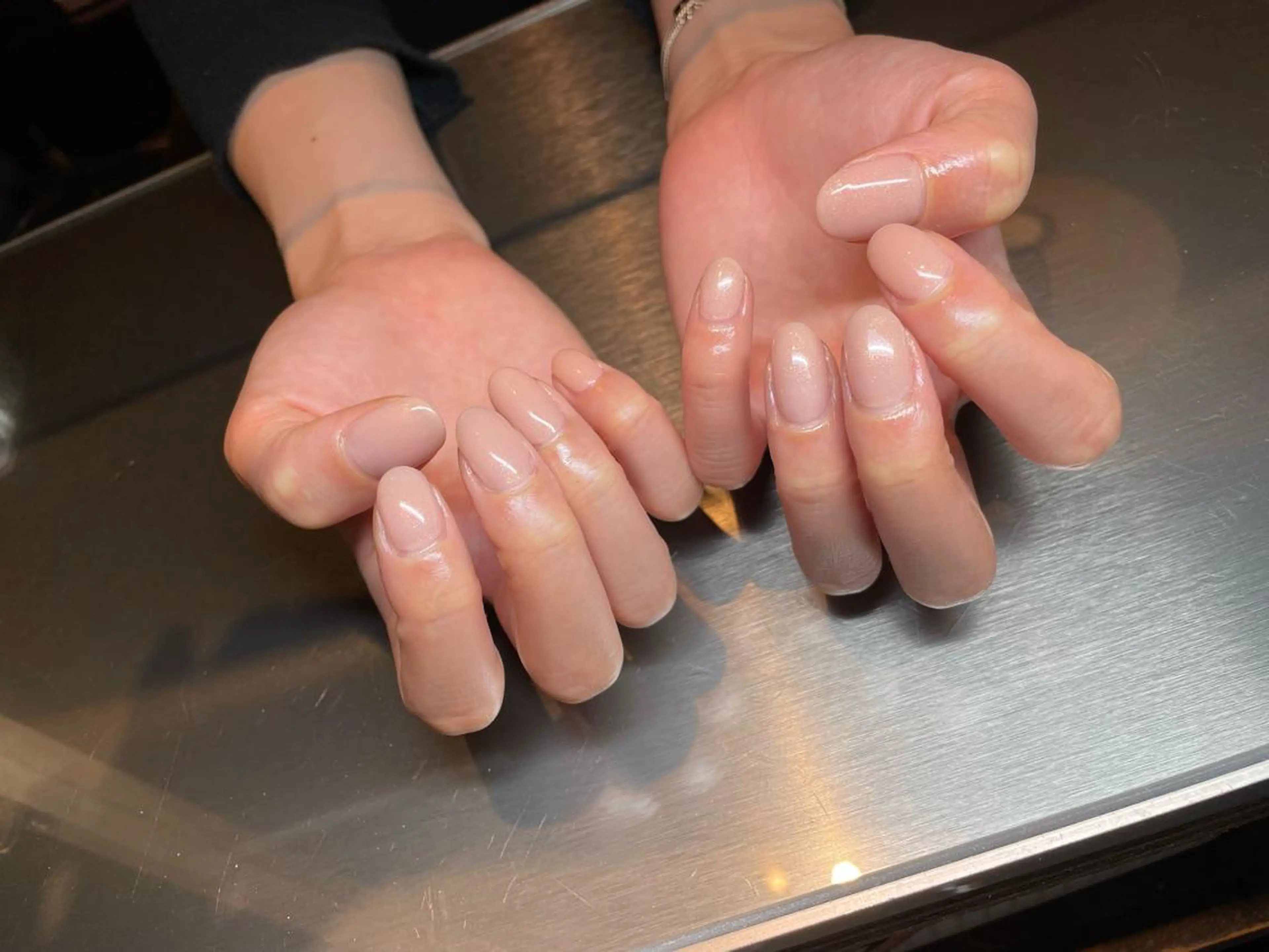 ネイル ラメ(グリッター) ワンカラーネイル シンプルネイル ARCHE-OSAKA 心斎橋店所属・ARCHE 心斎橋 常塚のヘアスタイル