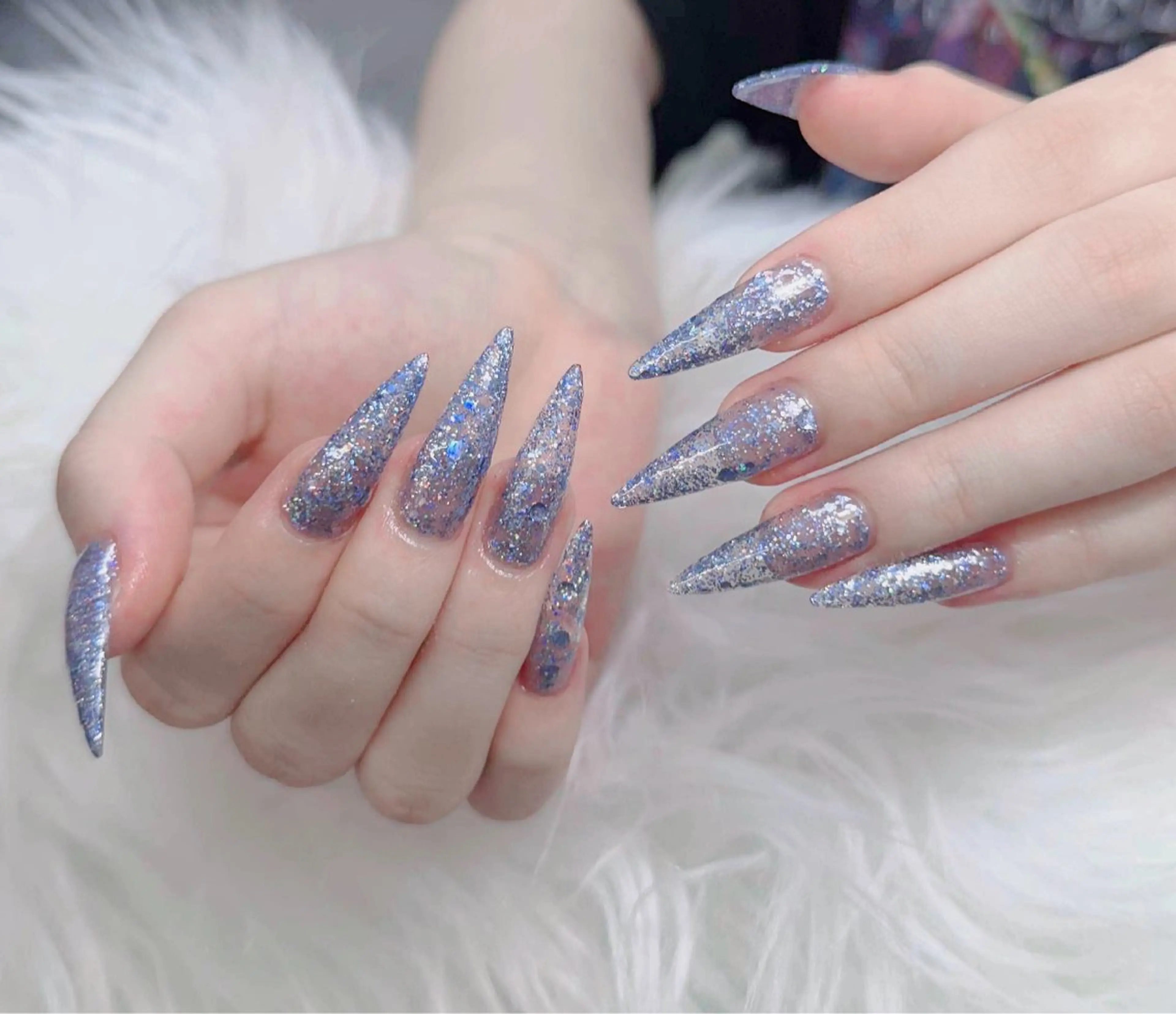 ネイル アートネイル フレンチネイル ジェルネイル 韓国ネイル マグネットネイル ハンドネイル Lenie Nail Salonのネイルデザイン