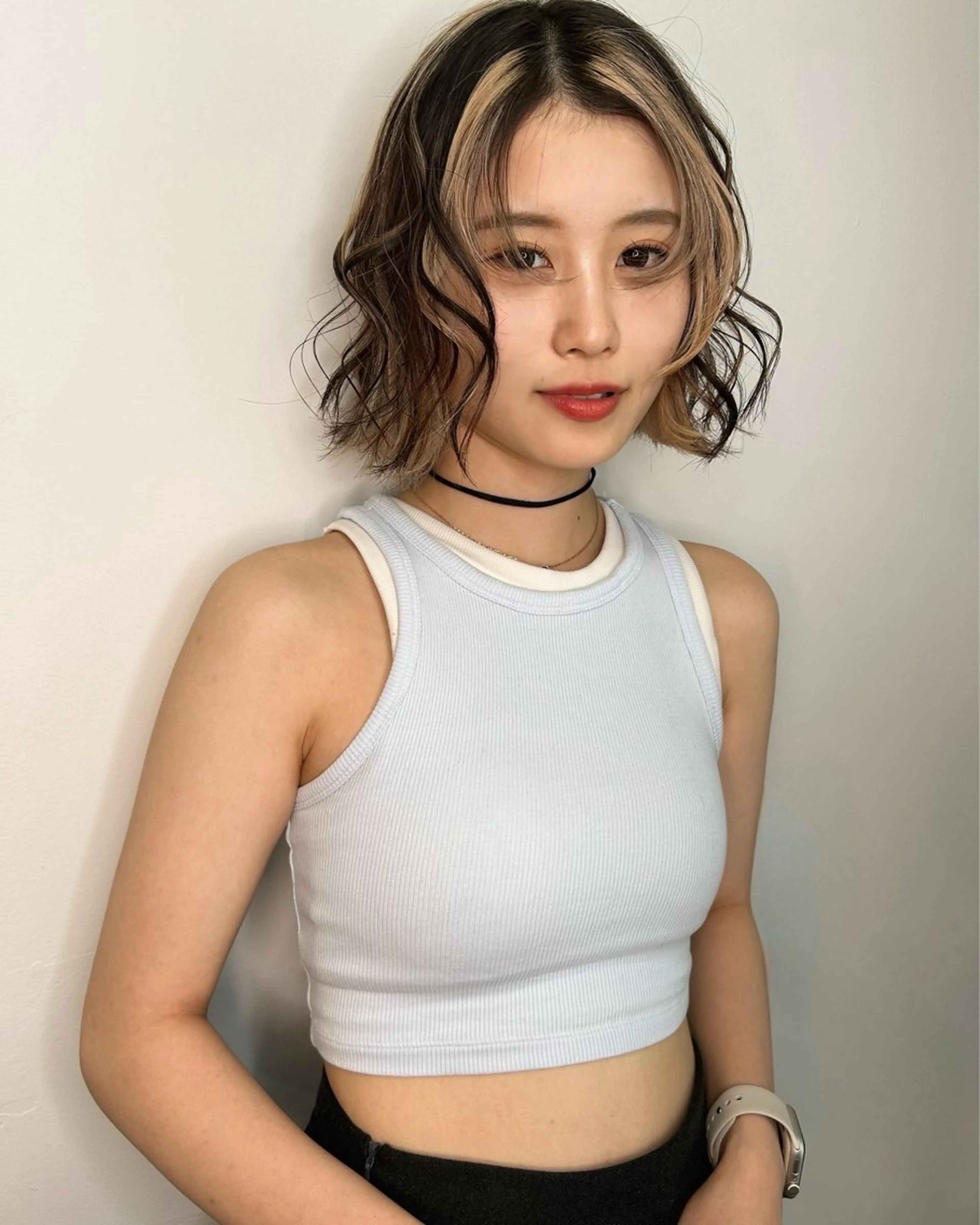 ミディアム カラー land所属・透明感カラー/レイヤ ー🌙Honokaのヘアスタイル