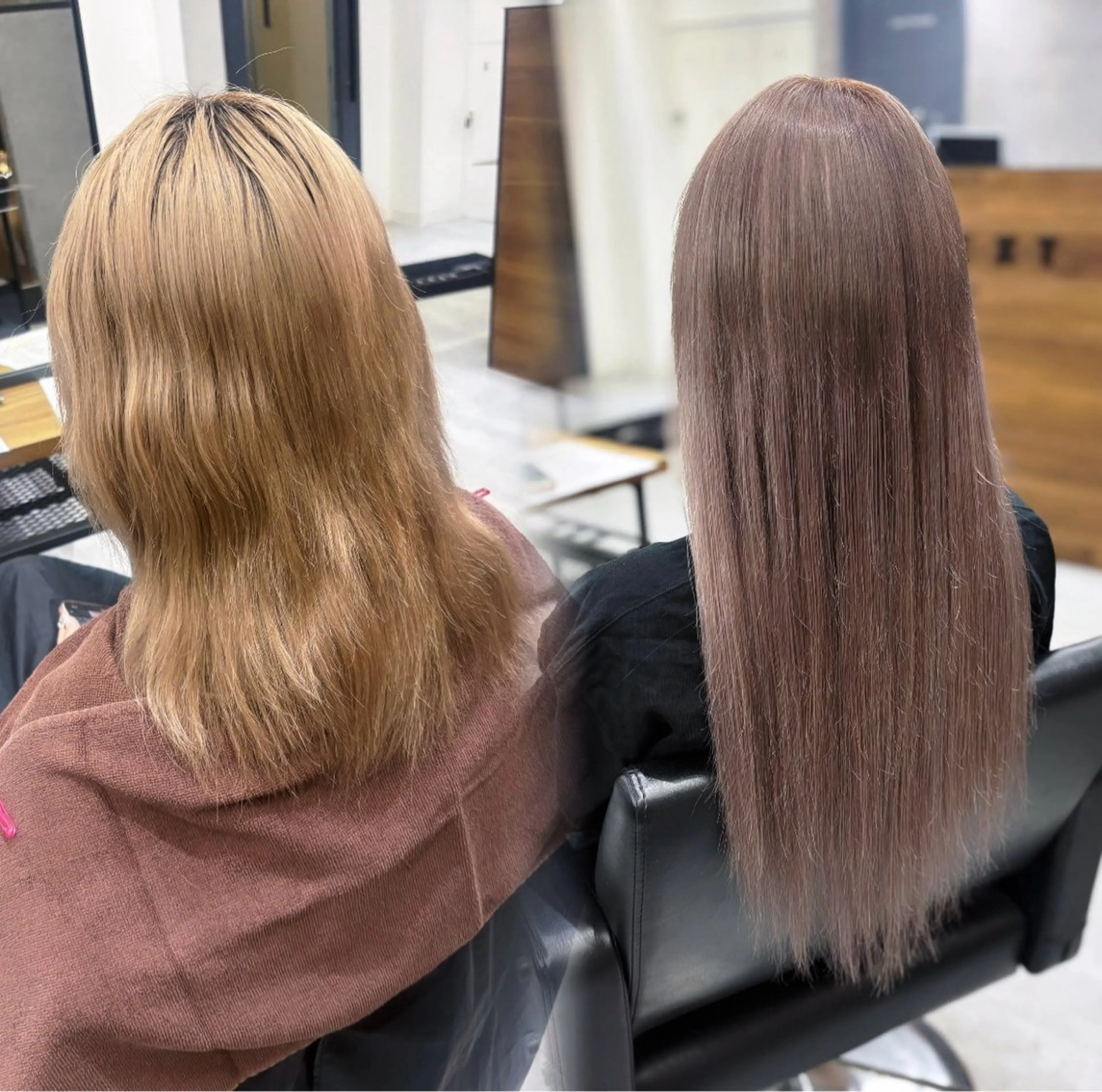 ロング エクステ ヘアカラー エクステ SAKI🫧NEXT 池袋/韓国風カラー✨のヘアスタイル