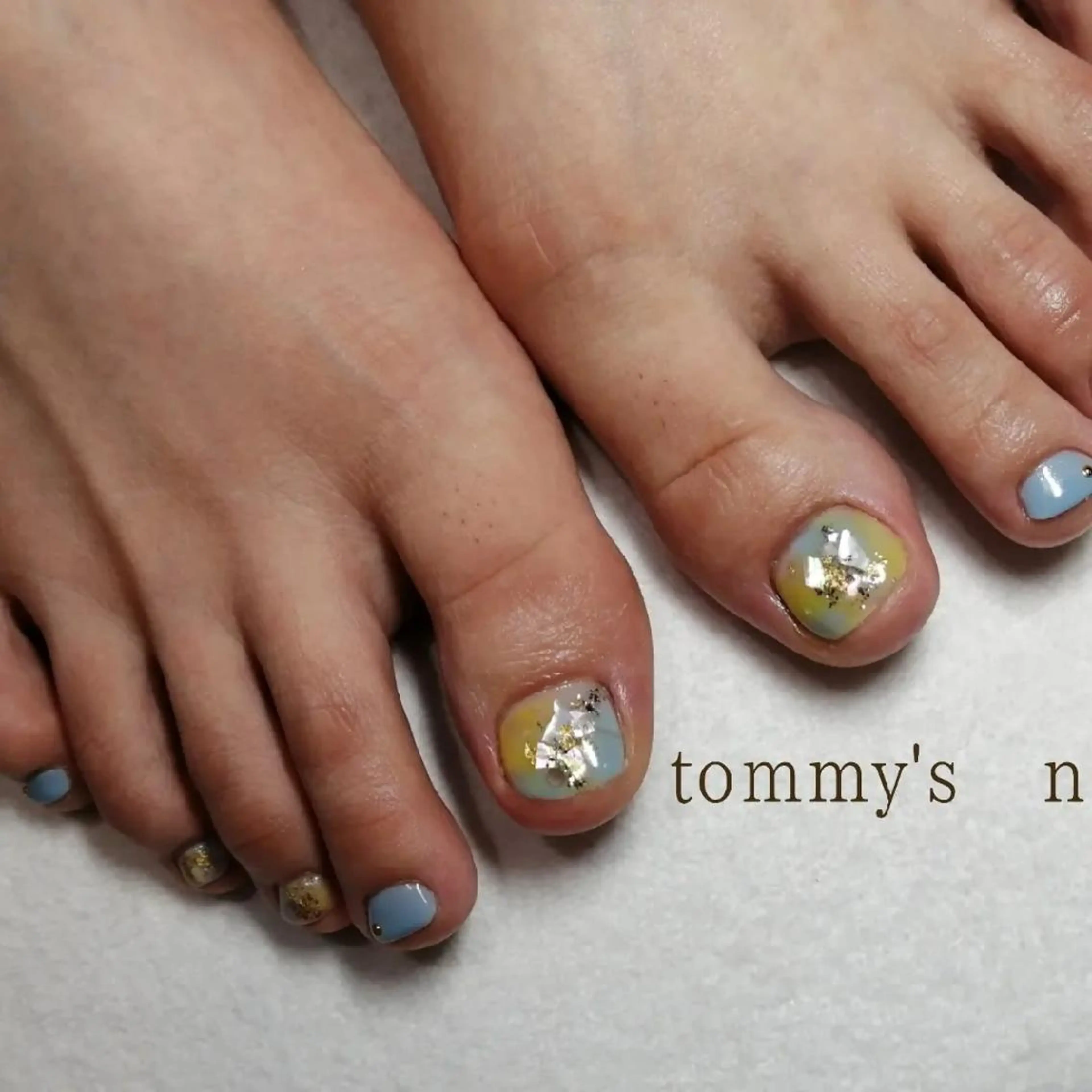 ネイル アートネイル フットネイル ジェルネイル ミラーネイル ワンカラーネイル tommy's nail所属・福岡/若よもぎ蒸し 全身美容が叶うサロンのネイルデザイン