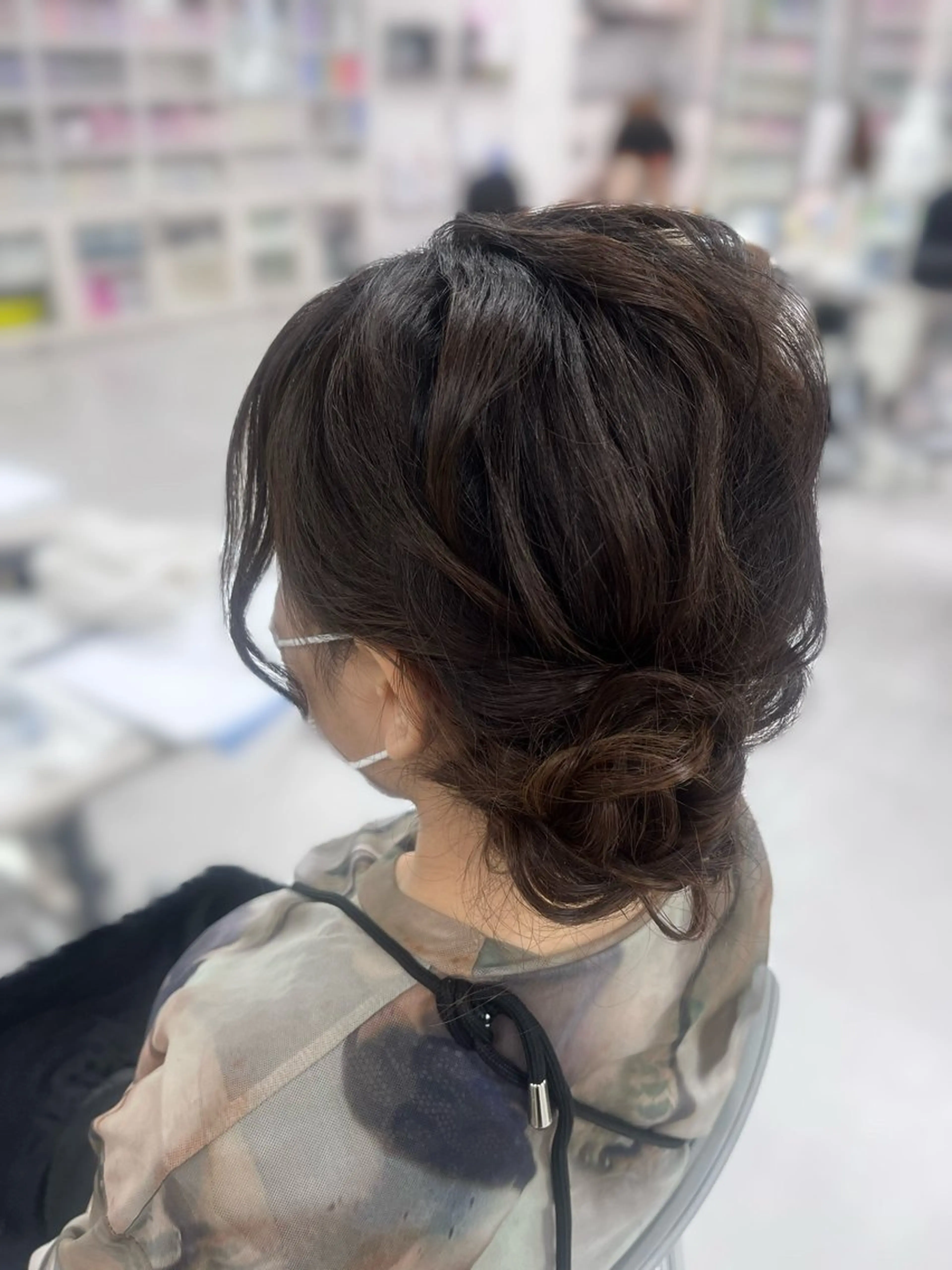 ミディアム 松井凜花𐙚𓍯 ヘアアレンジ/ツヤ髪のヘアスタイル