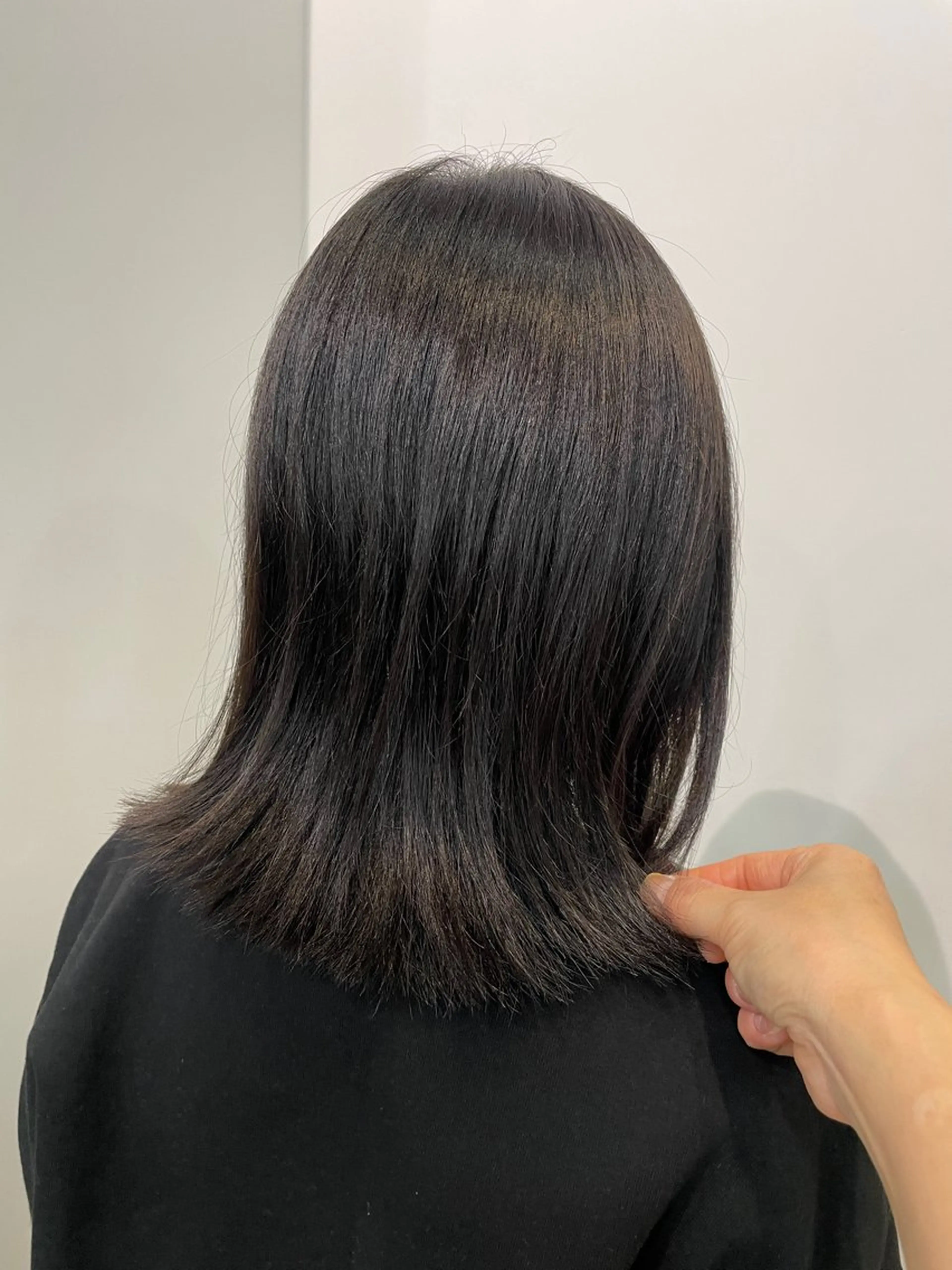 ミディアム カット 北山／ボブ／レイヤー /maru☺︎のヘアスタイル