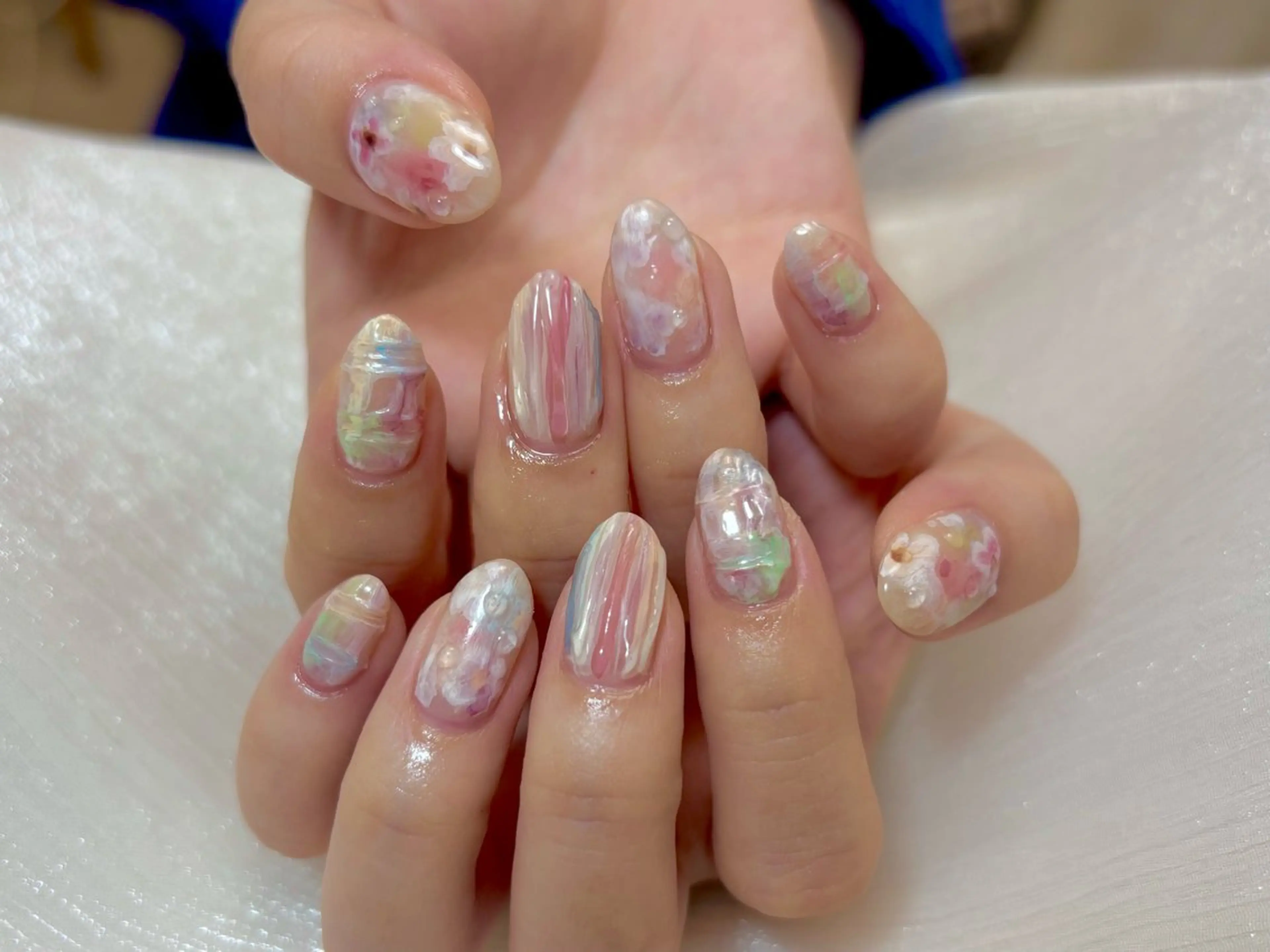 ネイル ハンドネイル yurina ☆のネイルデザイン