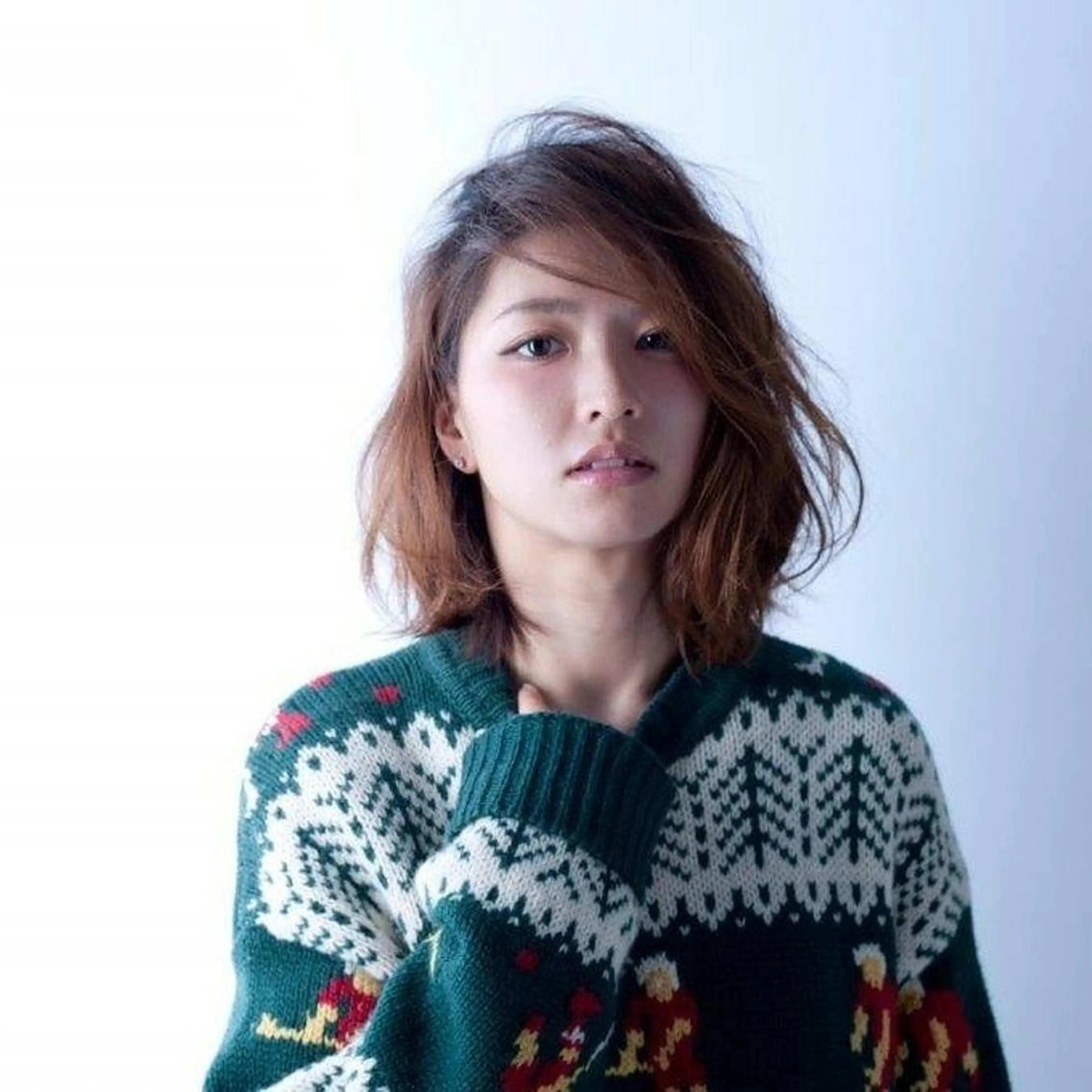 ミディアム 北川 裕暁のヘアスタイル