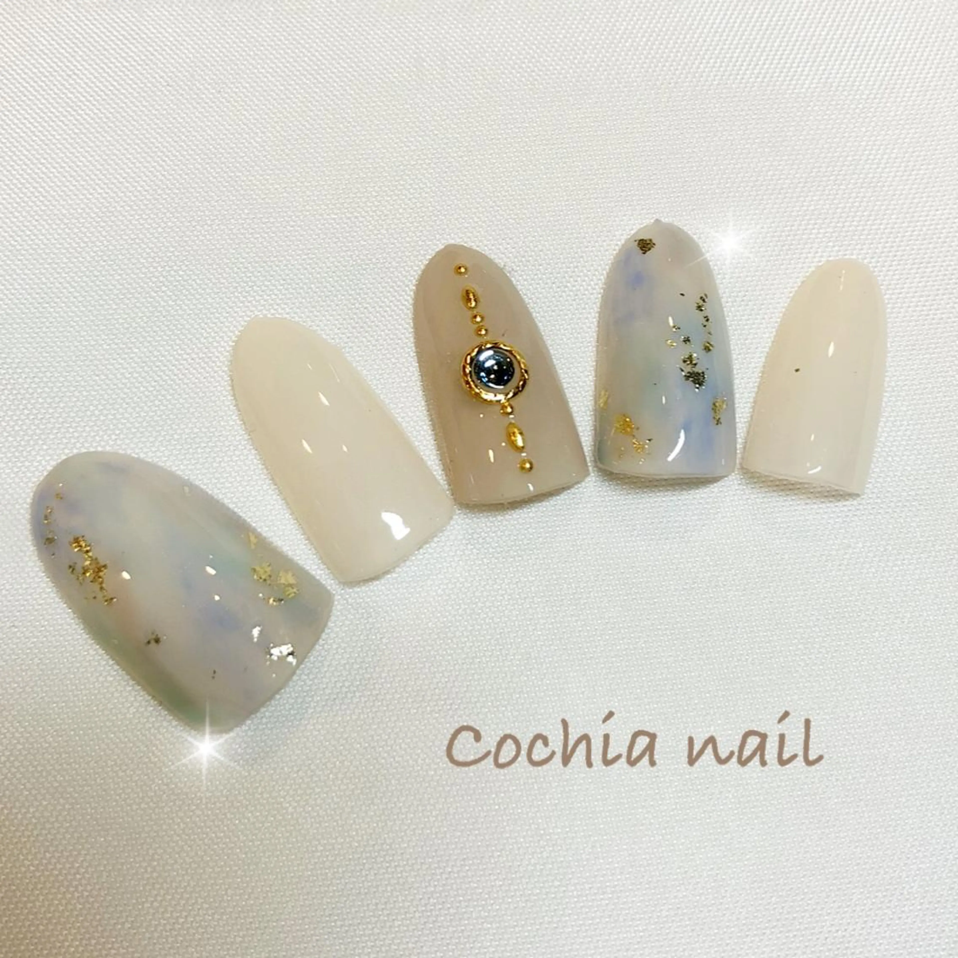 ネイル ハンドネイル ☆Cochia nail☆のネイルデザイン