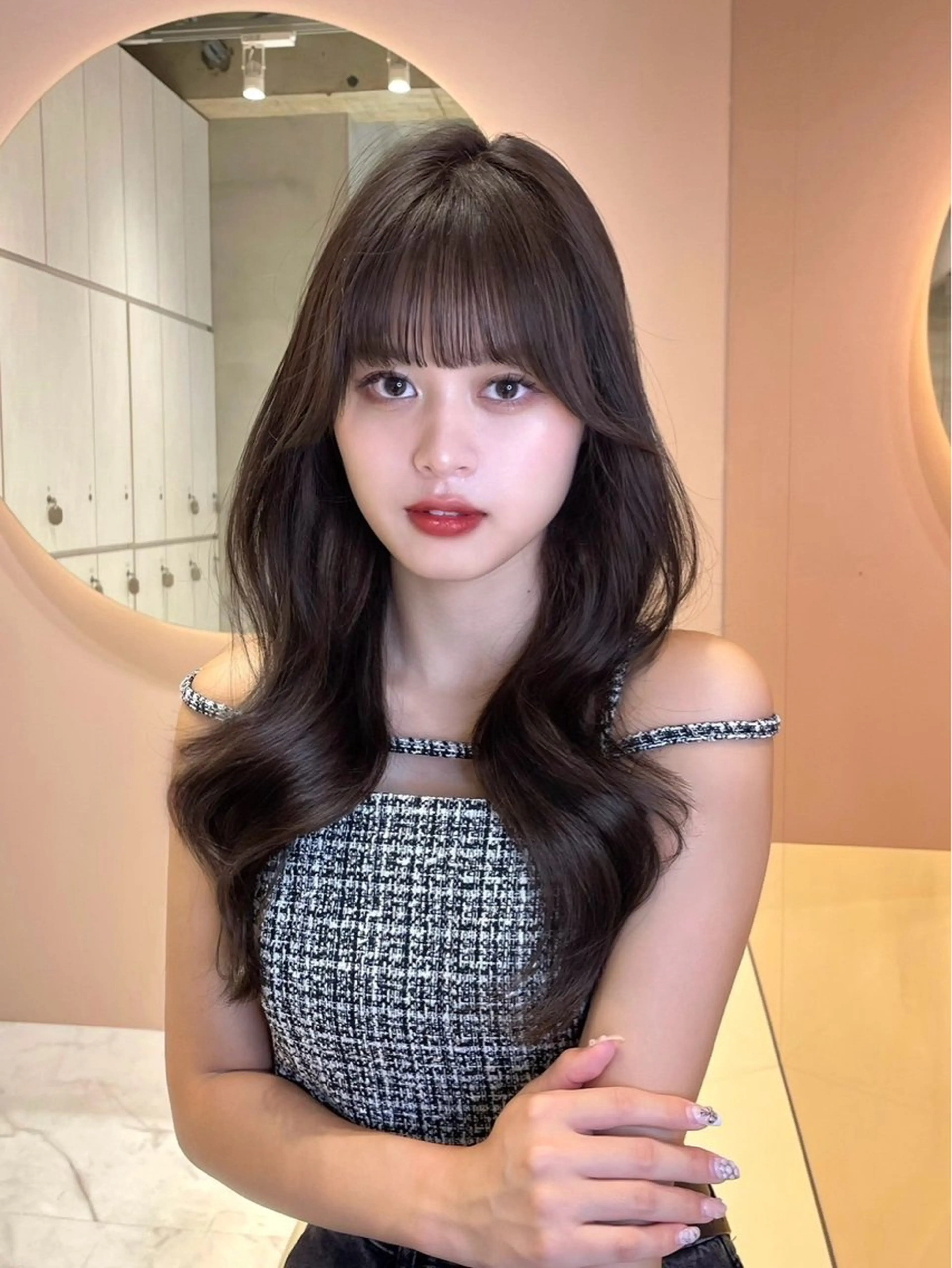 ロング カラー カット ヘアカラー トリートメント GLROW 大宮のヘアスタイル