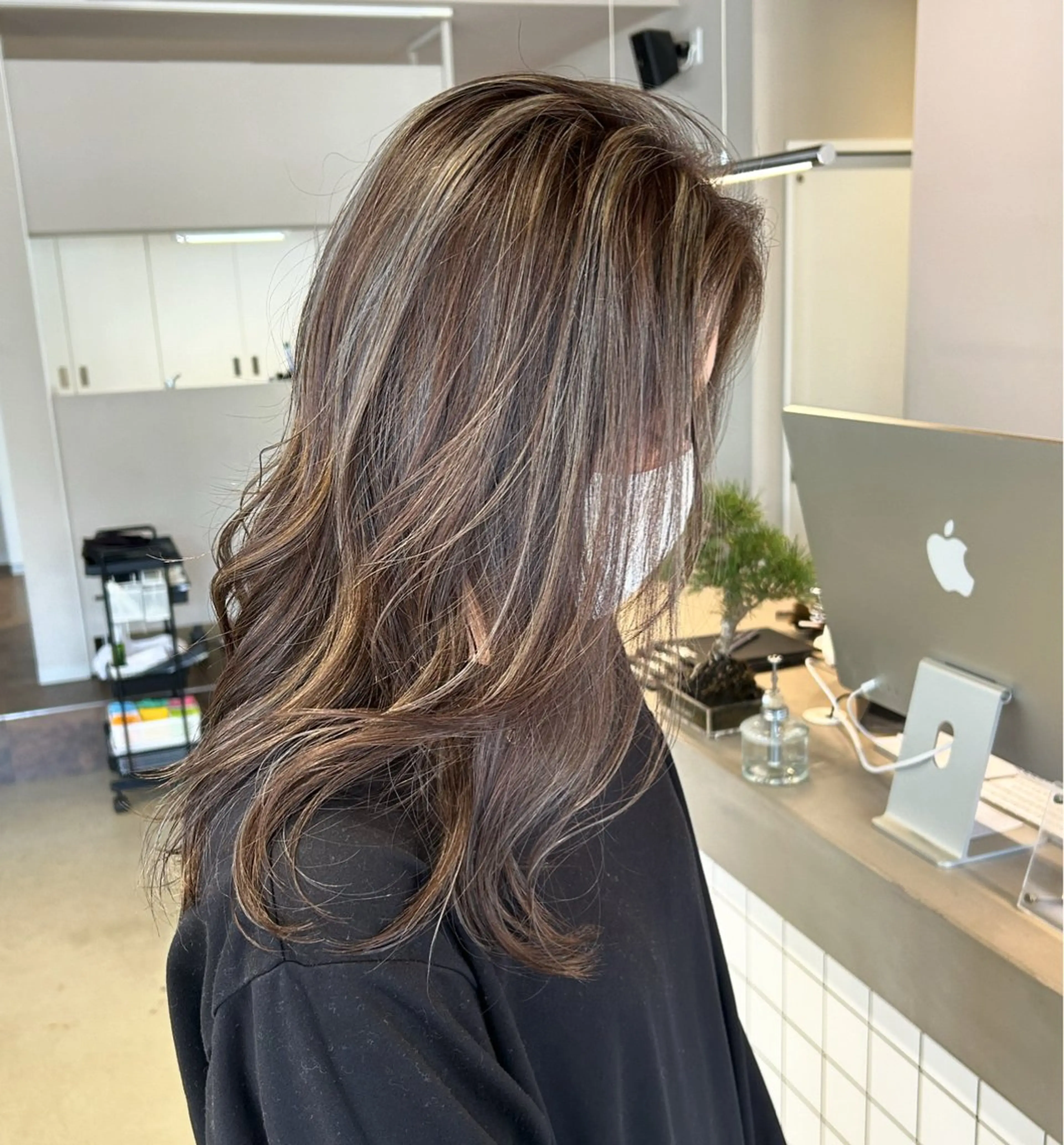 ロング カラー haruki所属・. nozomiのヘアスタイル