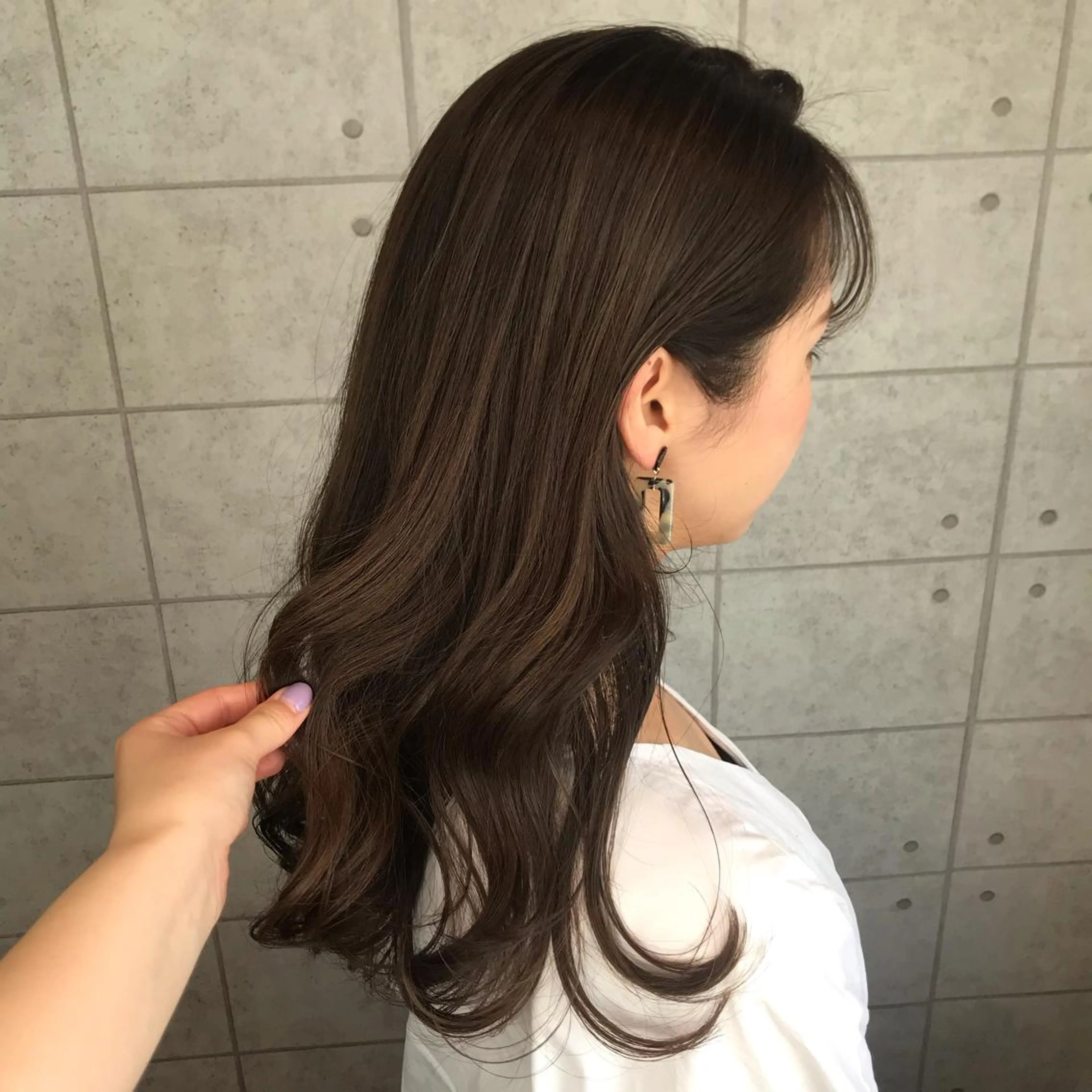 ロング カラー knock【ノック】所属・烏丸韓国ヘア🇰🇷 ayaka🎀のヘアスタイル