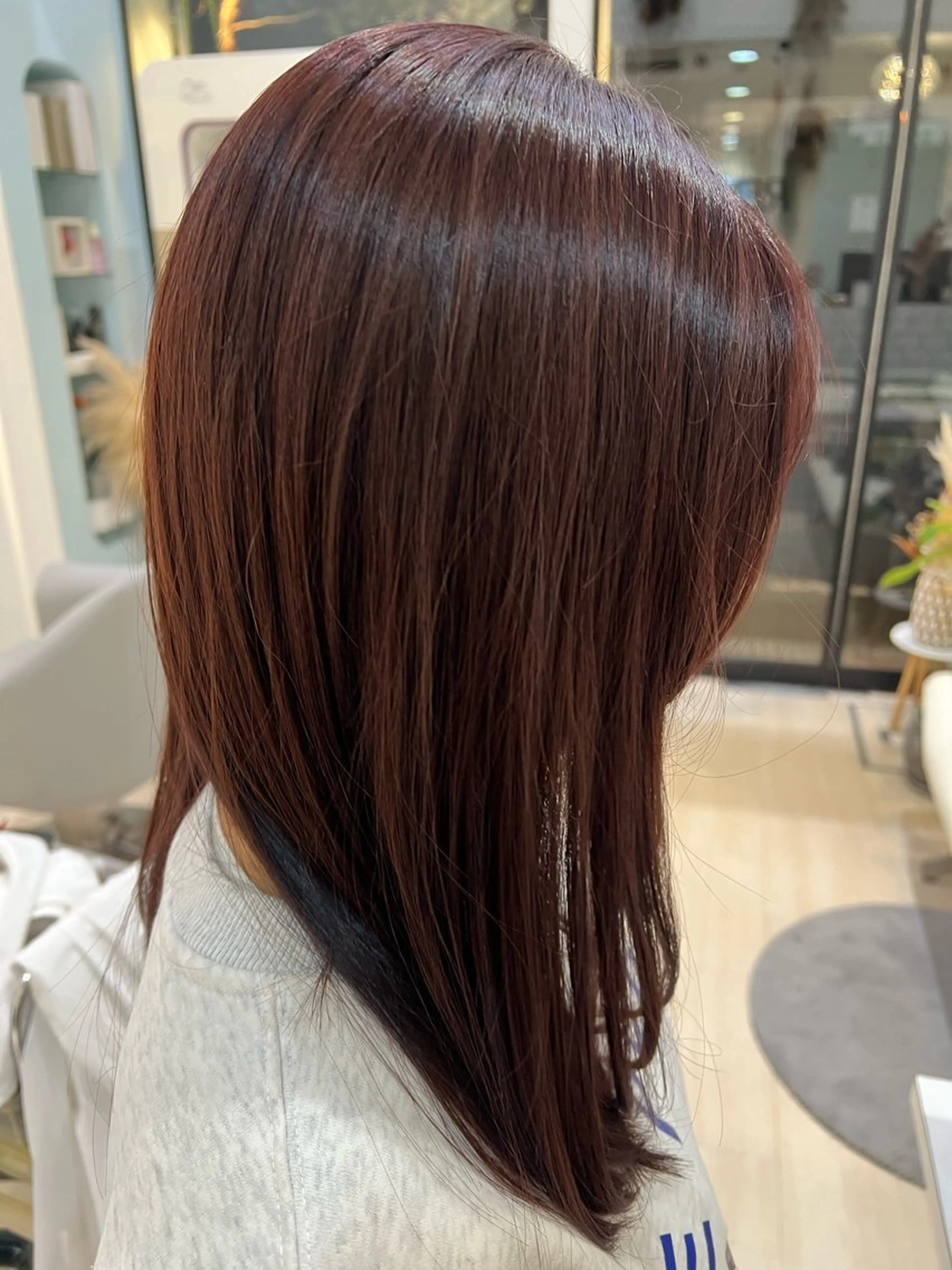 ミディアム カラー 堀井 凌平のヘアスタイル