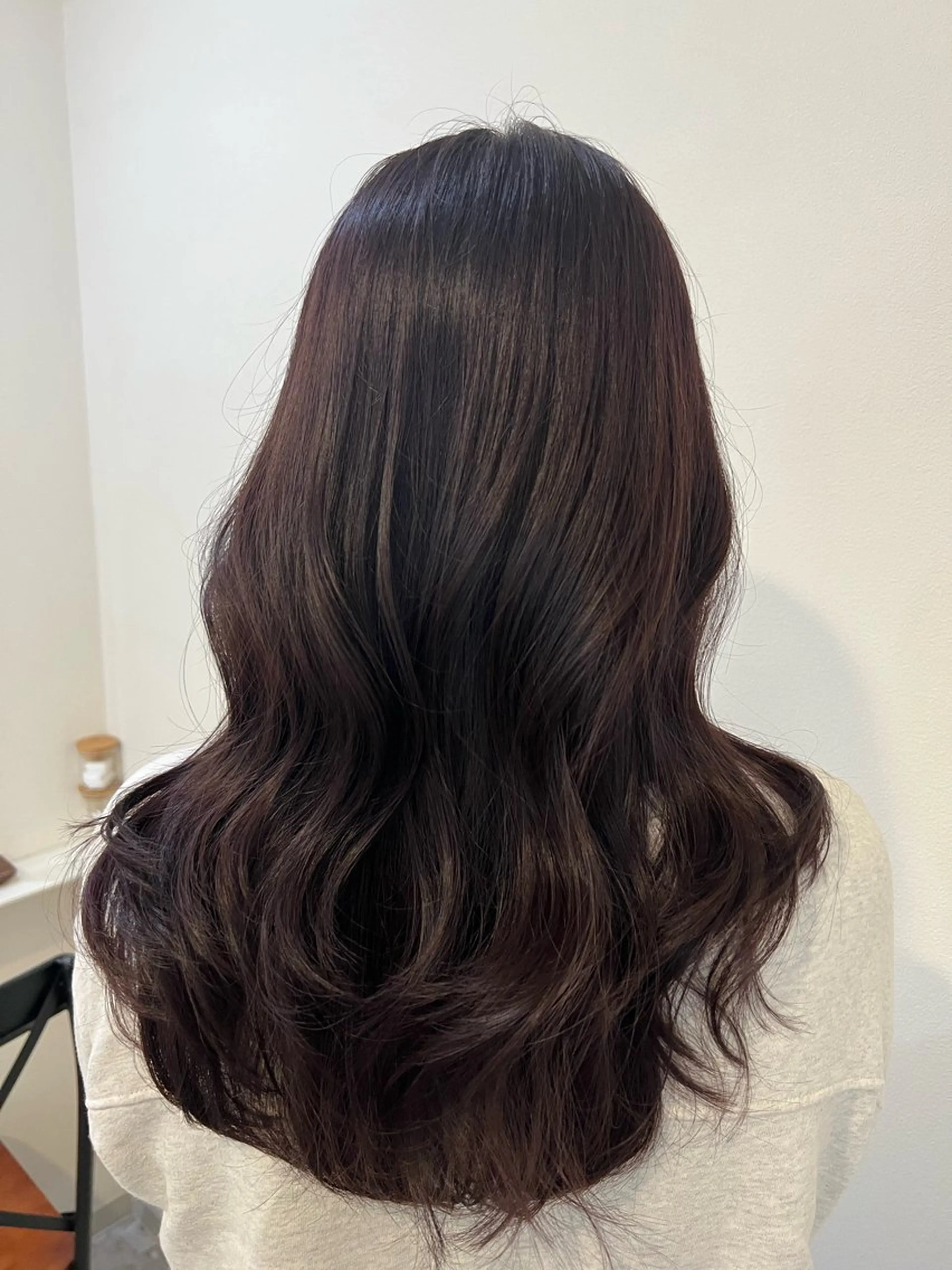 韓国レイヤーカット+髪質改善カラー+TOKIOトリートメントの写真