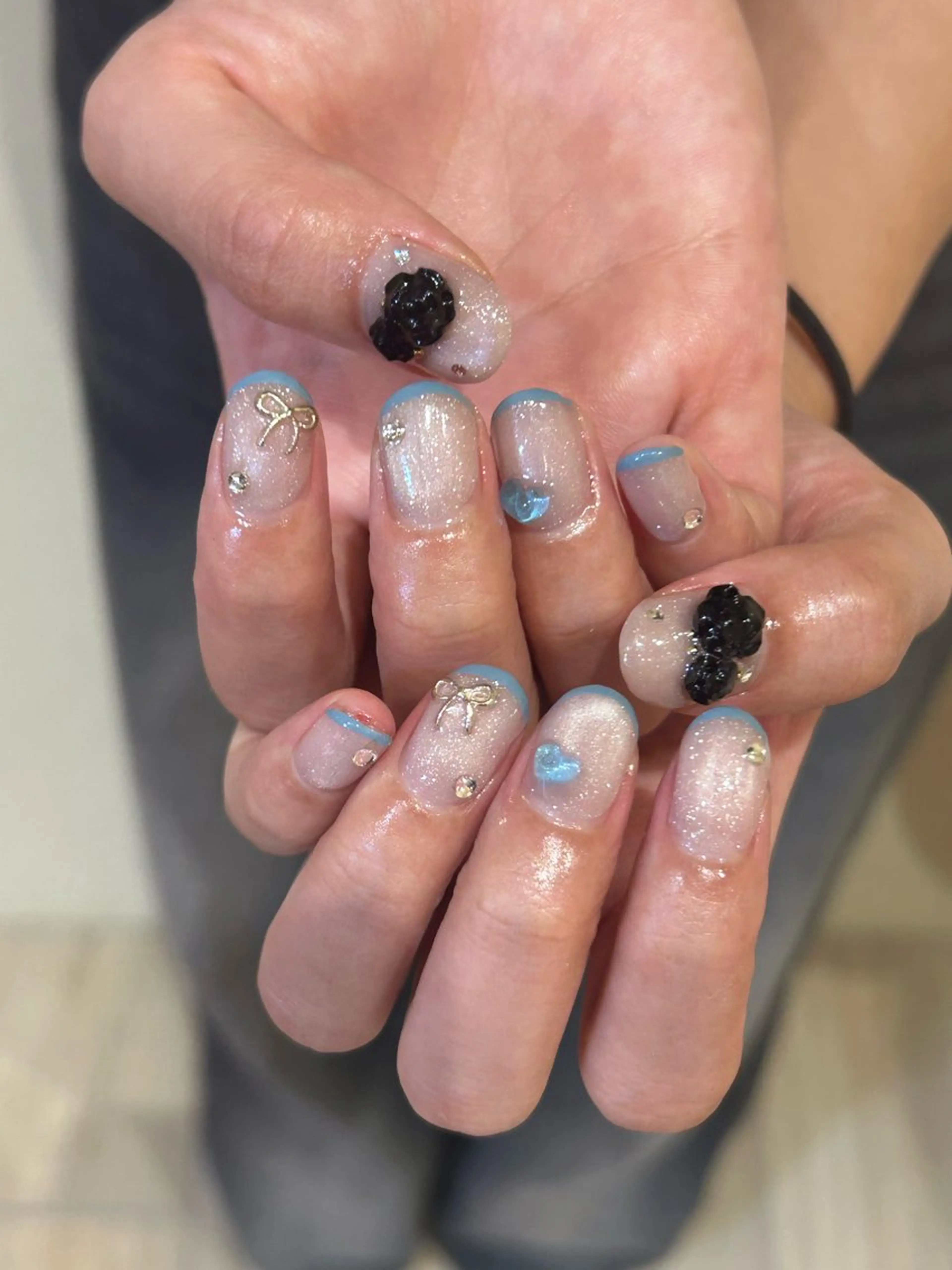 ネイル ハンドネイル Mana  🫧 パラジェル⌇自由が丘のネイルデザイン